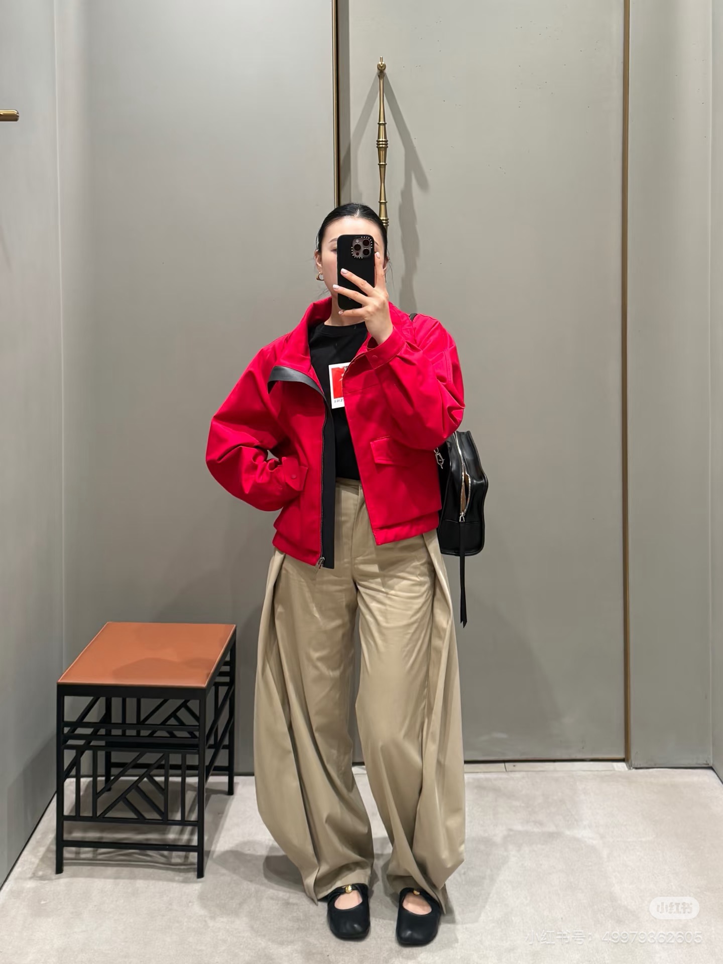 Loe 26FW Cropped Denim Jacket