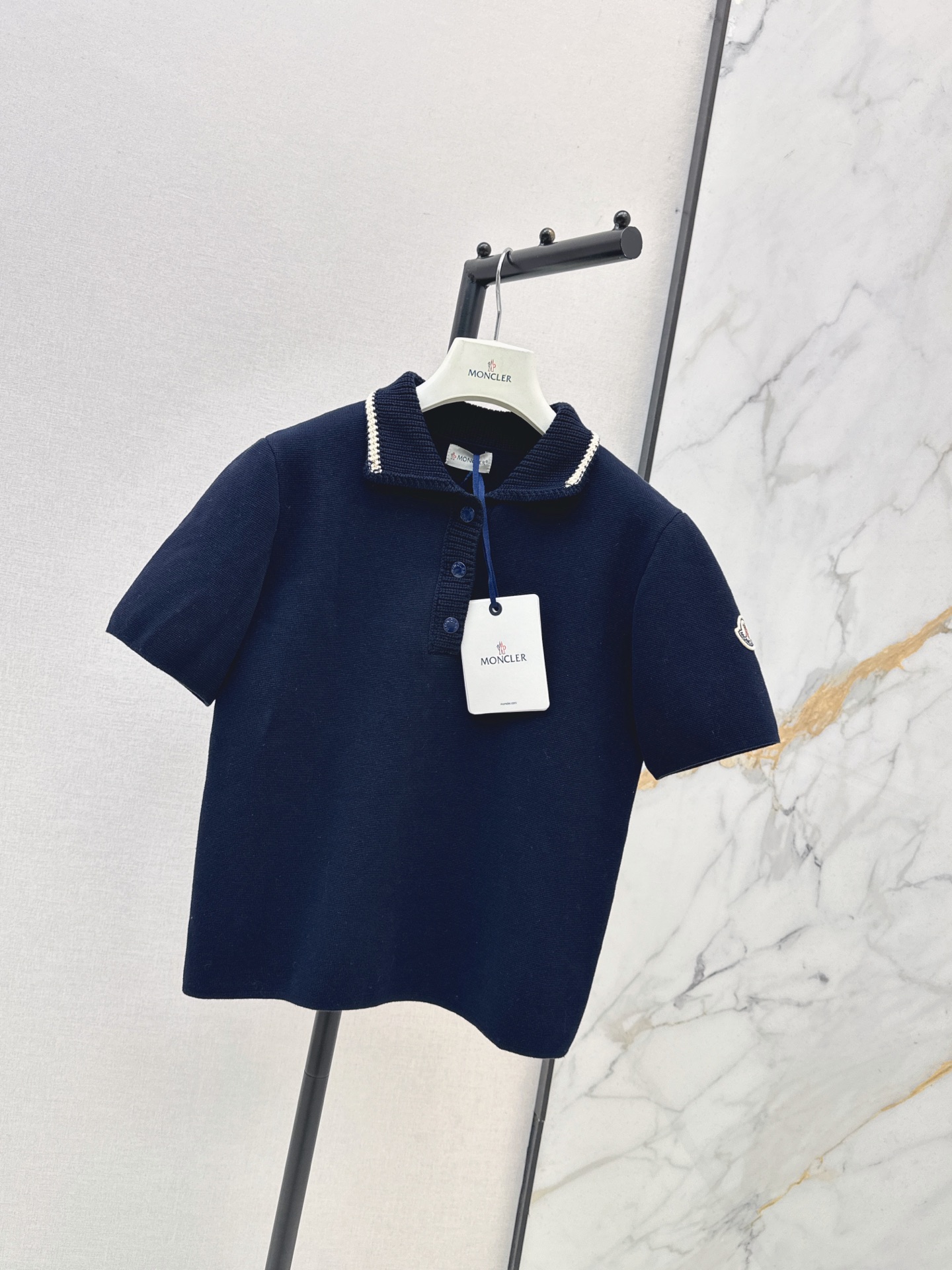 Monc 26fw knit polo