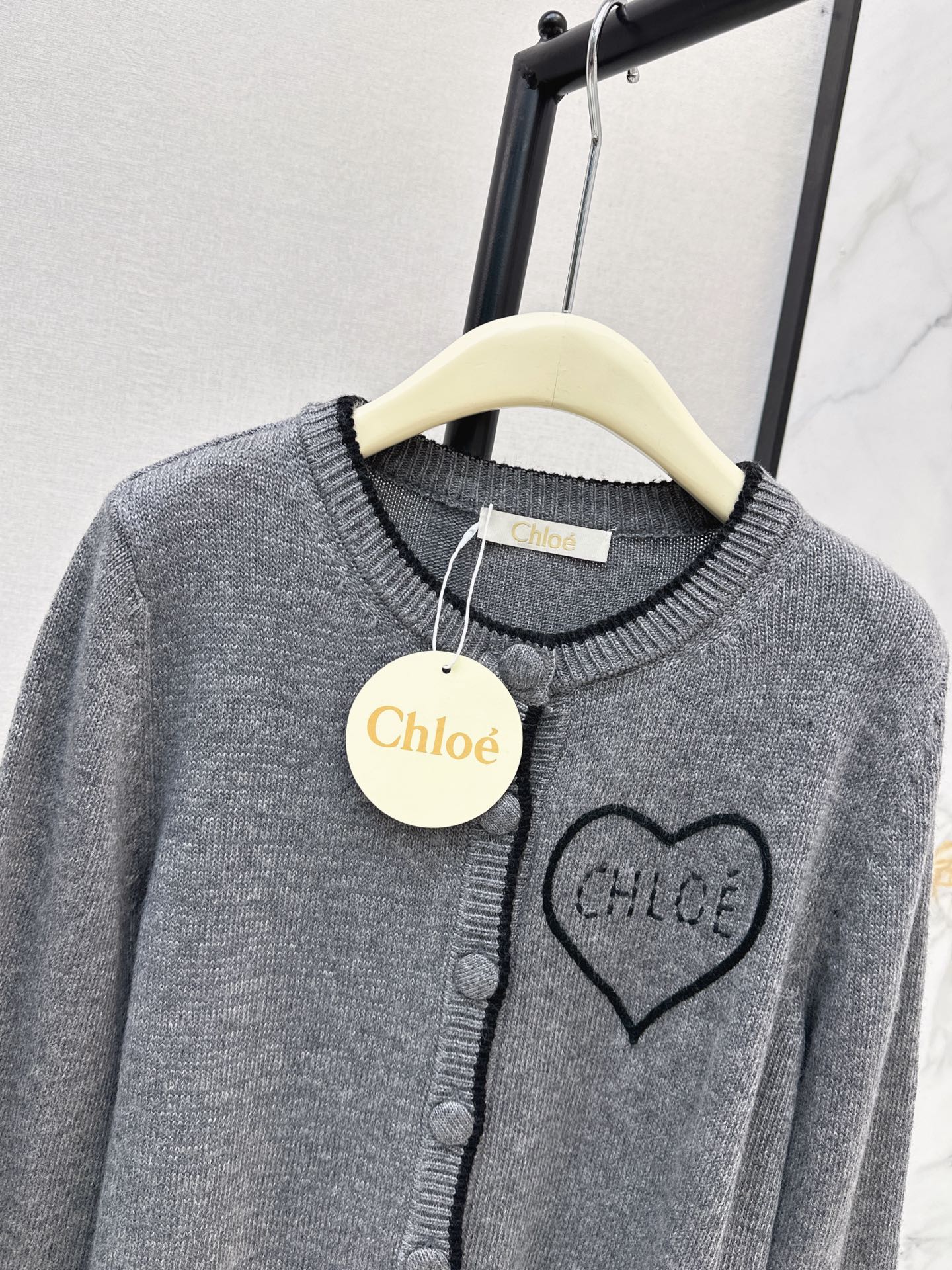 Chol 26fw knit cardigan