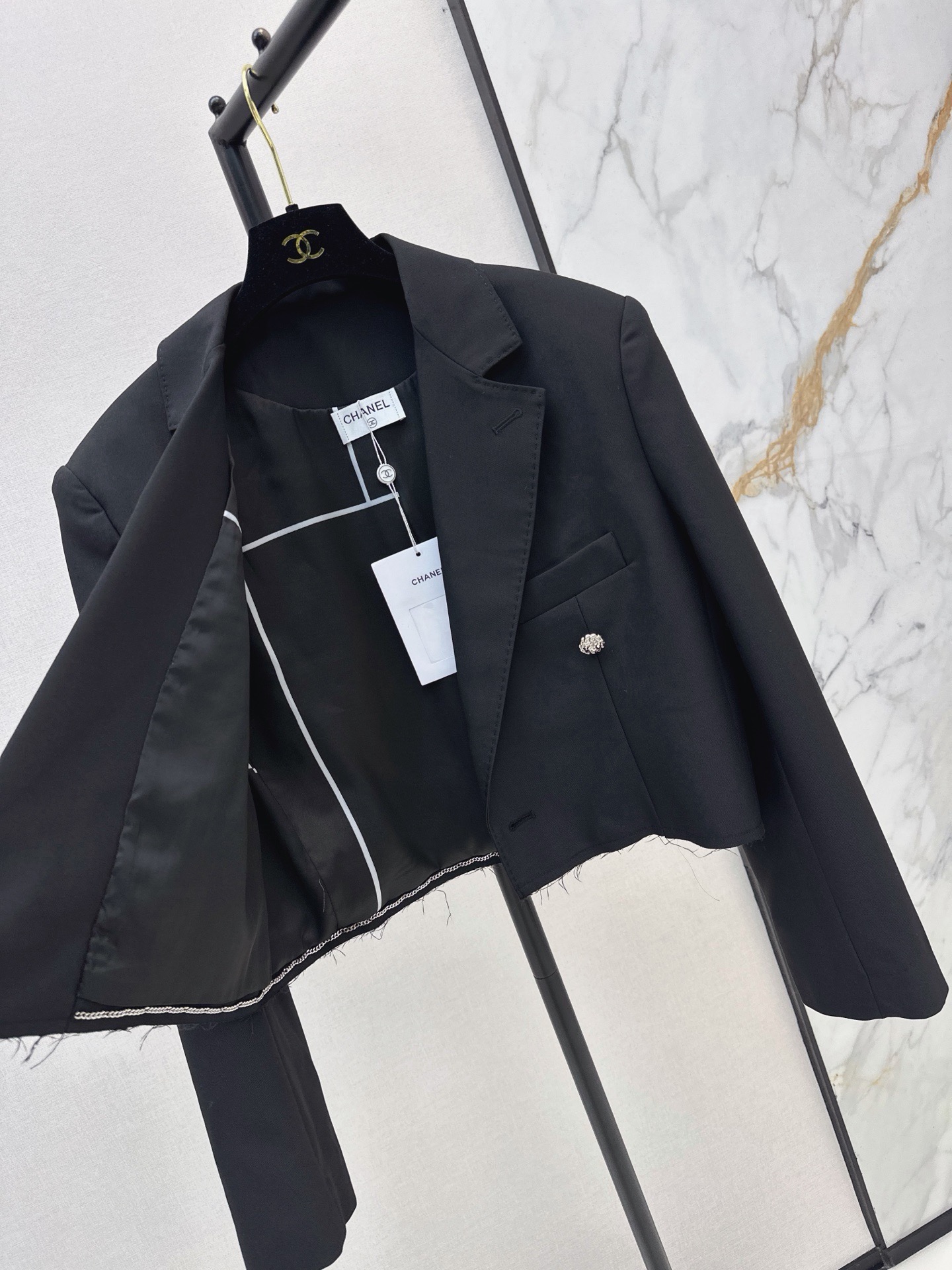 Chan 26fw ceopped jacket
