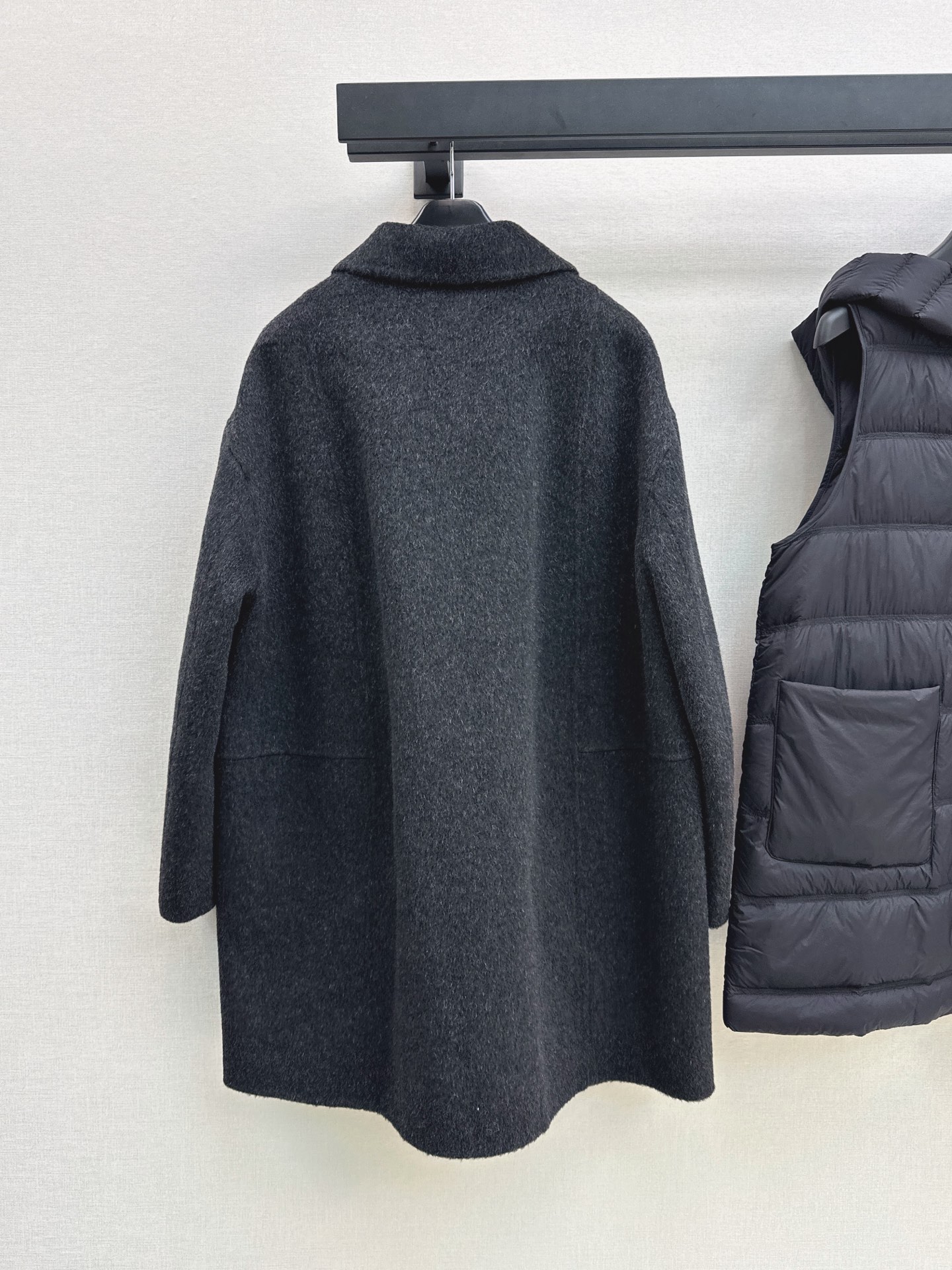 Max 26fw down vest woolen overcoats sets