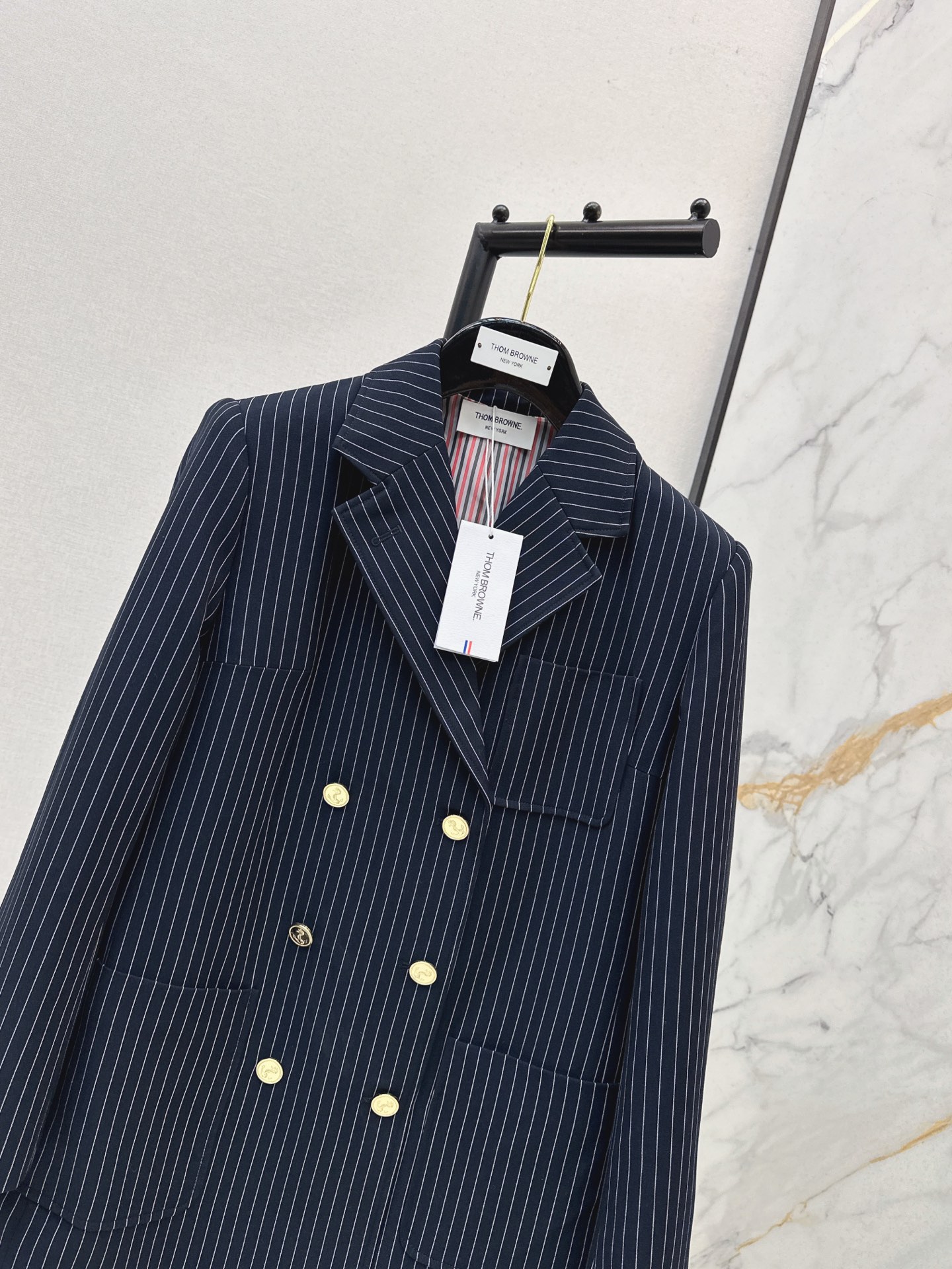 Thom 26fw pinstripe blazer