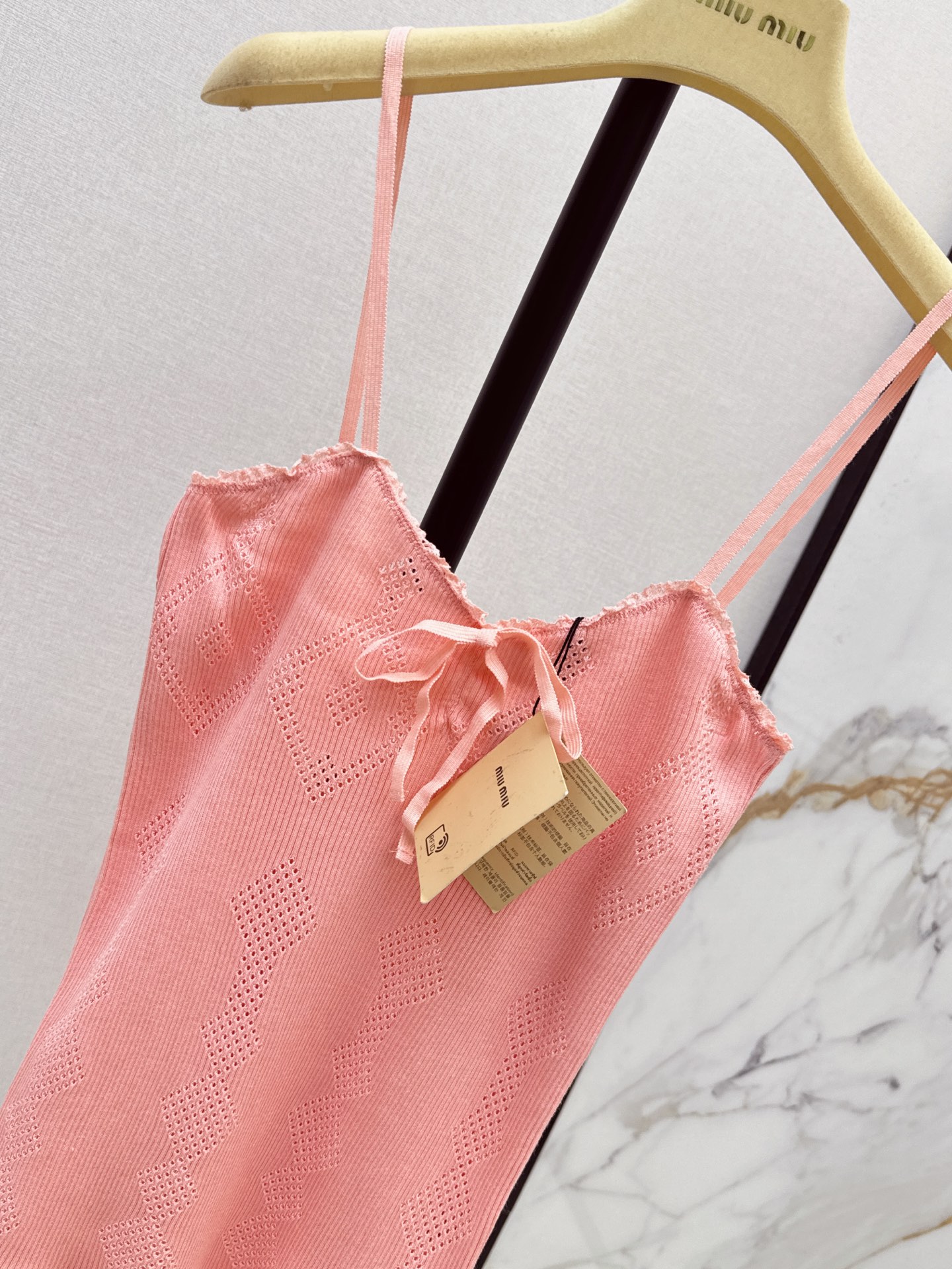 Miu 26fw knit camisole
