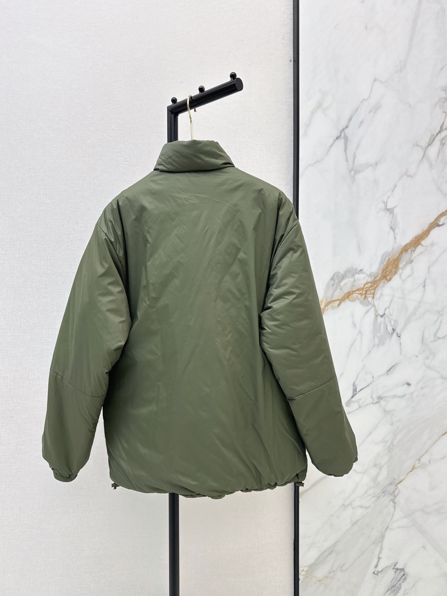 Miu 26fw zip-up down jacket
