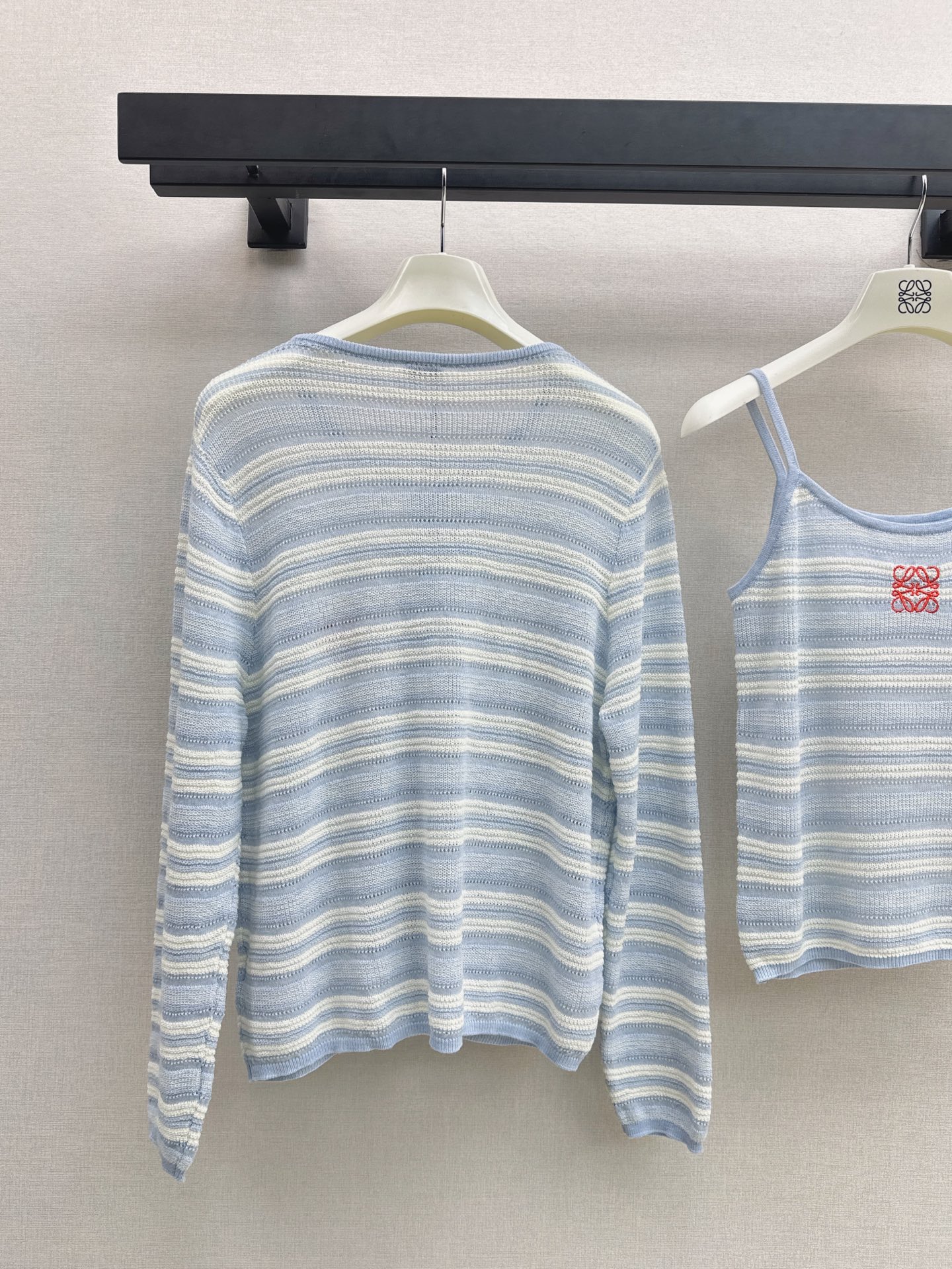 Loe 26fw knit vest cardigan sets