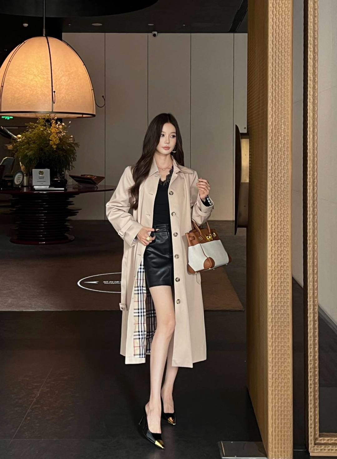 Bur 26fw trench coats