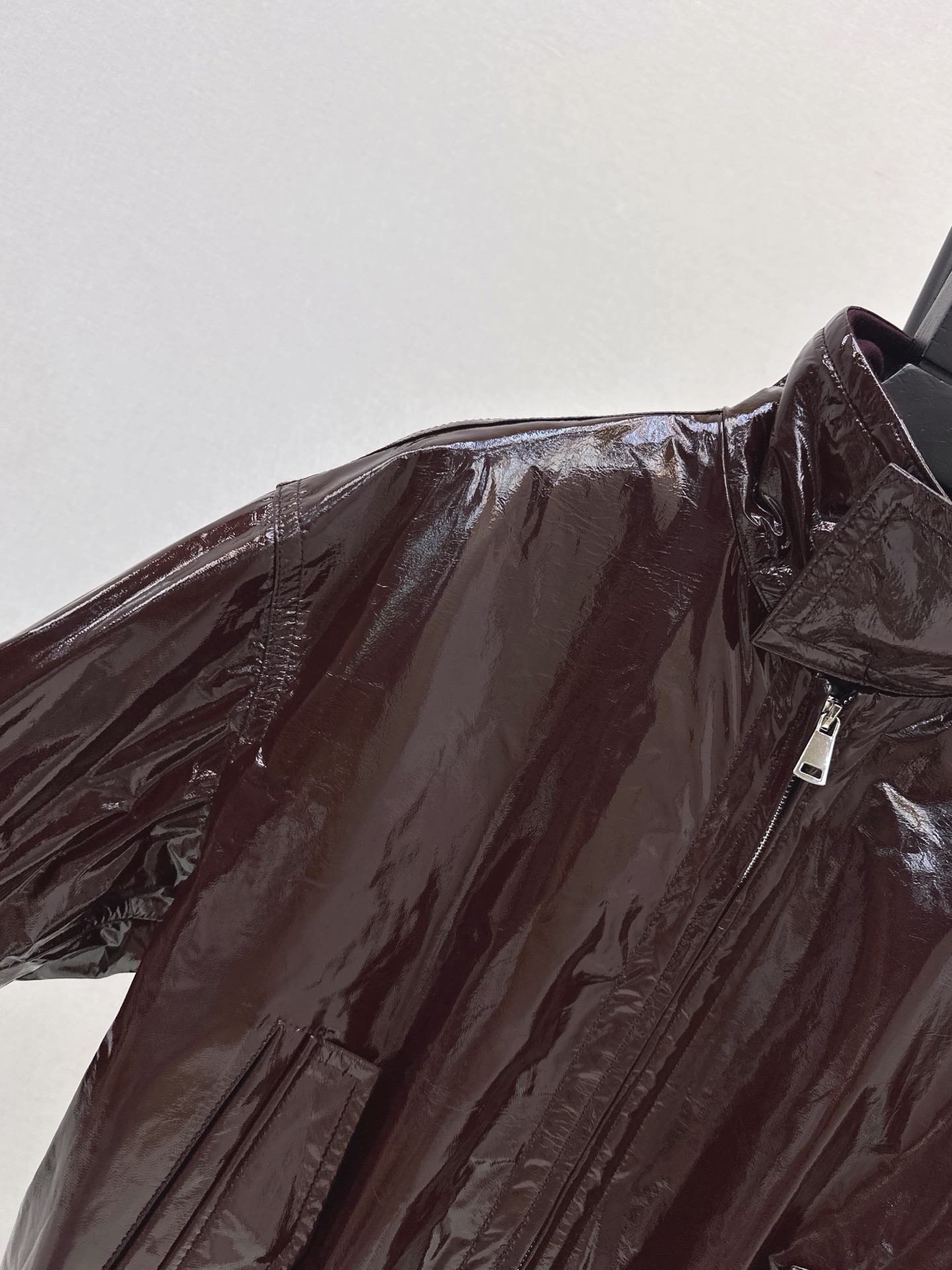 Sain 26fw leather jacket
