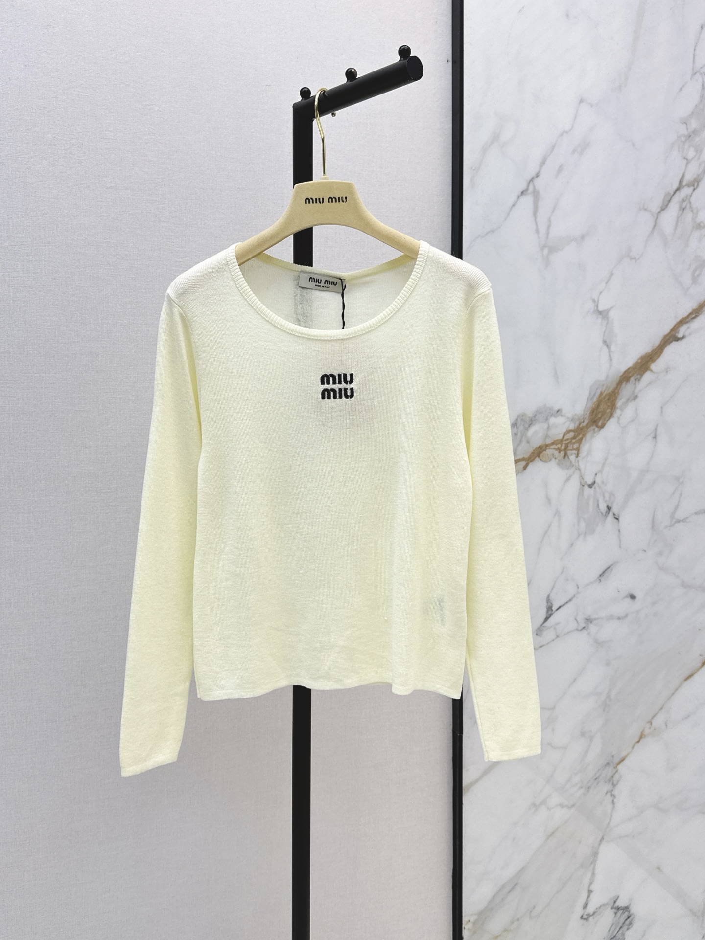 Miu 26fw shawl knitwear