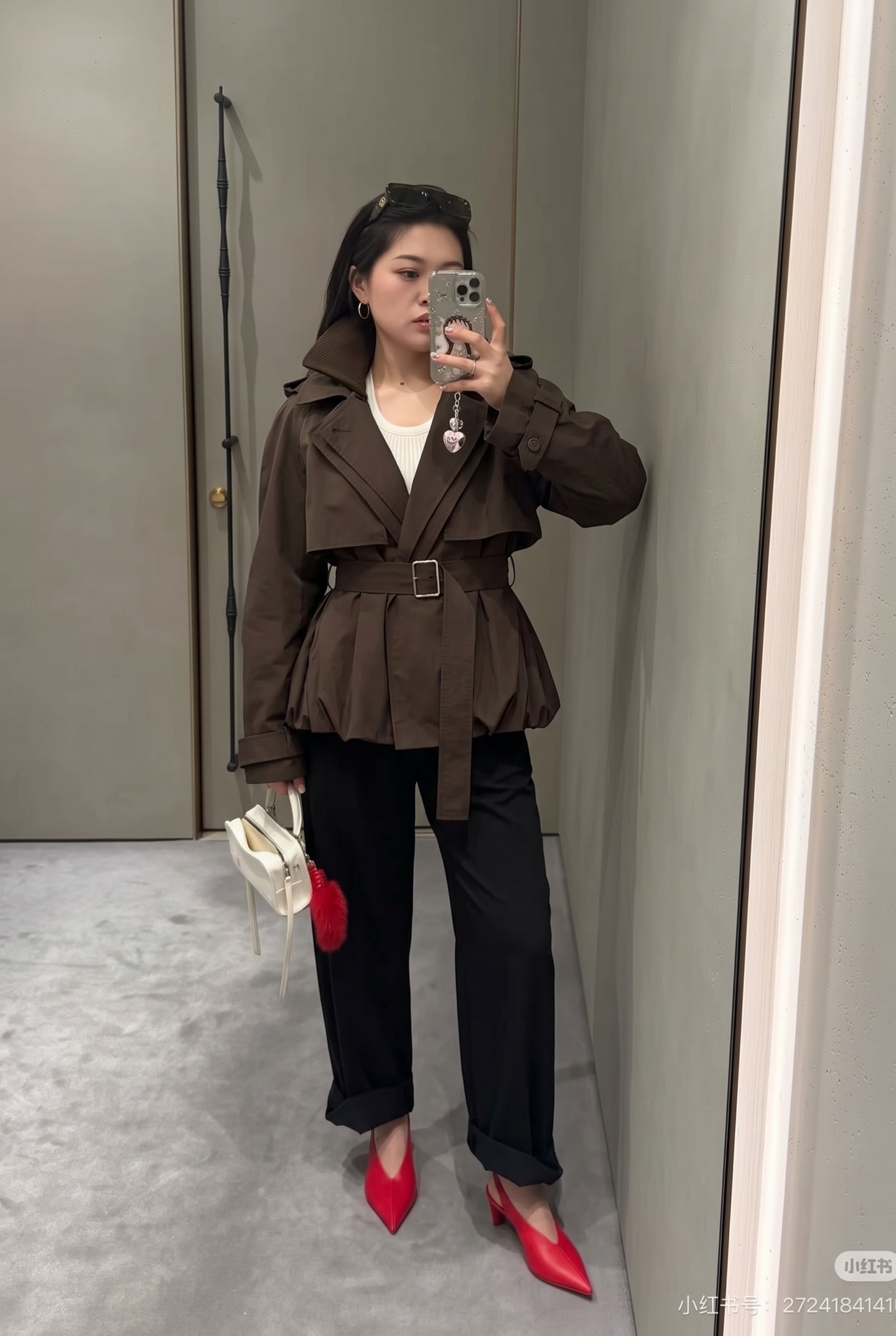 Loe 26fw hooded trench coats