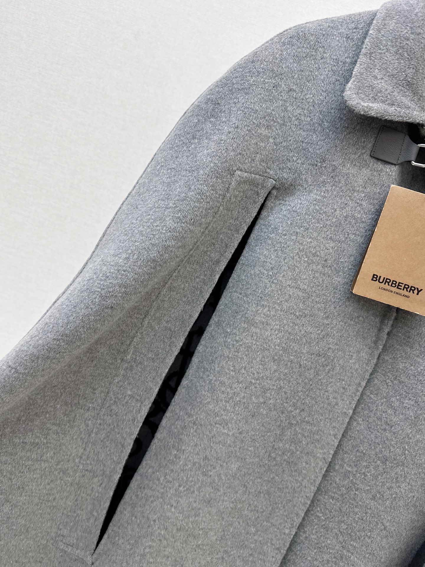 Bur 26fw woolen cape overcoats