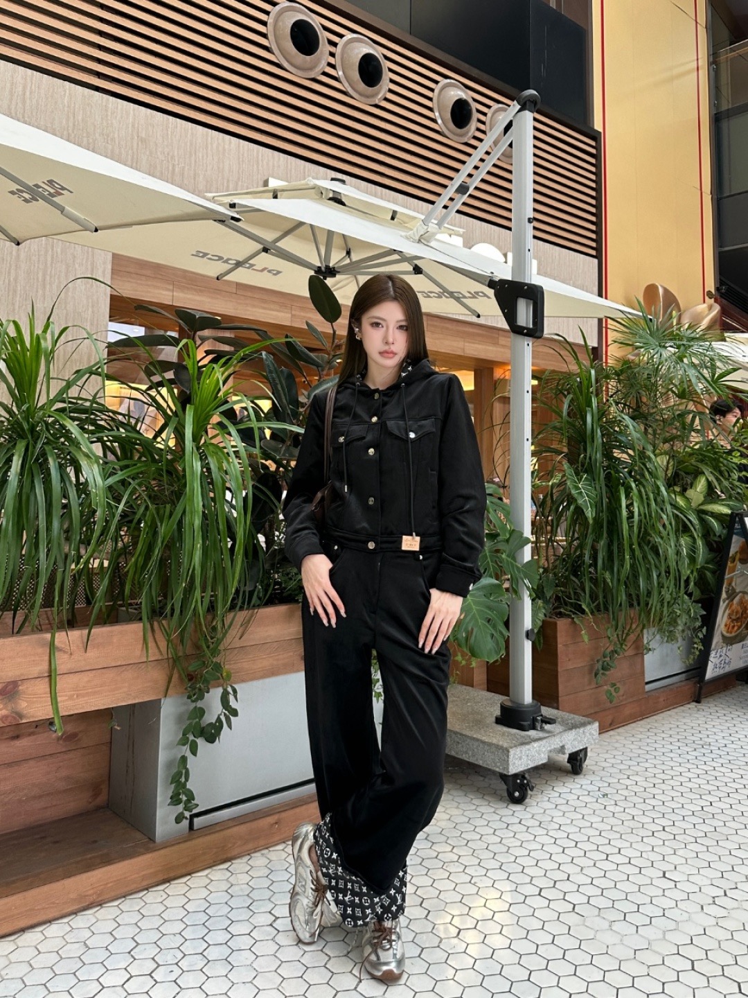 Loui 26fw hooded casual jacket