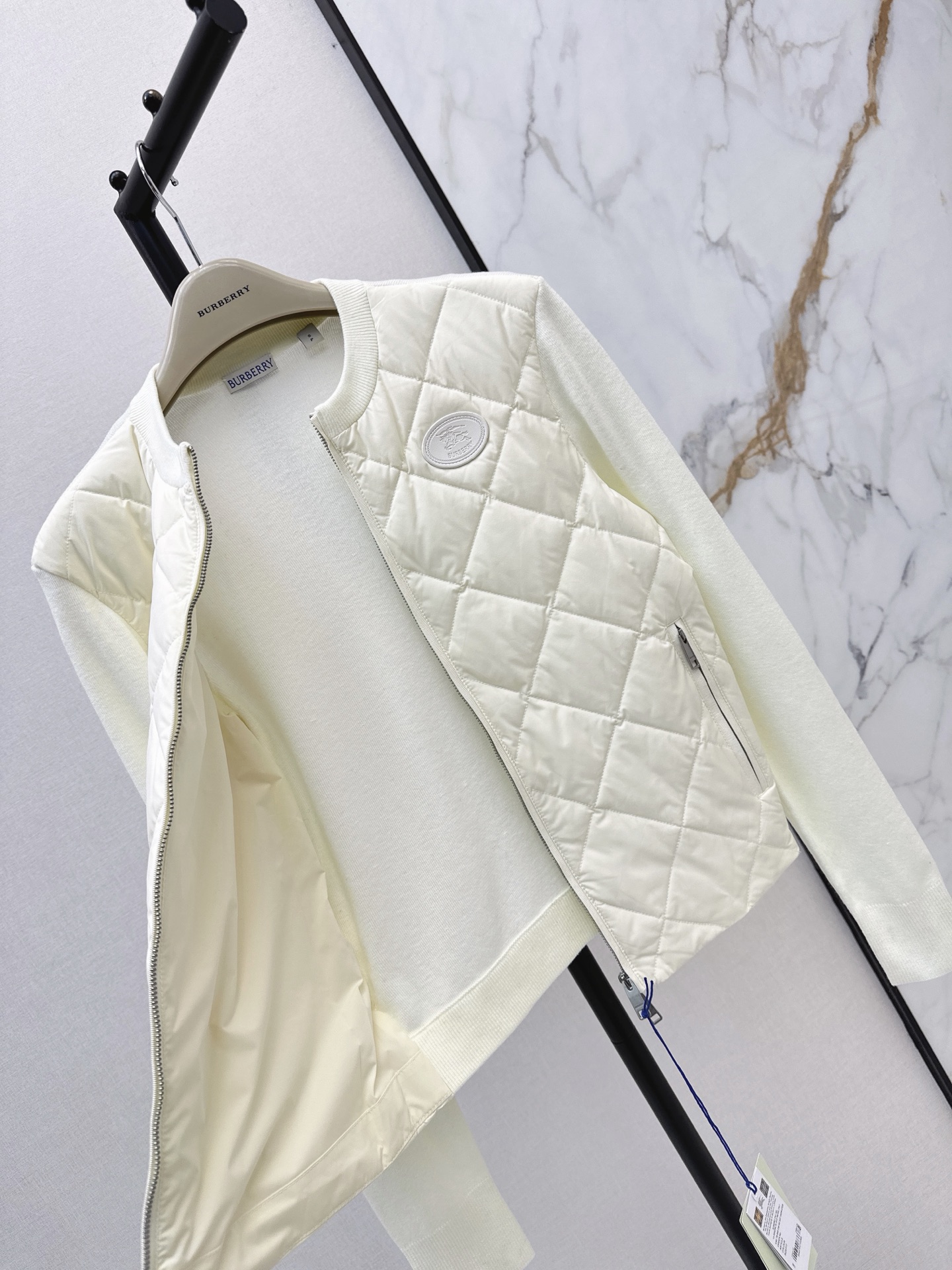 Bur 26fw knit contract down jacket
