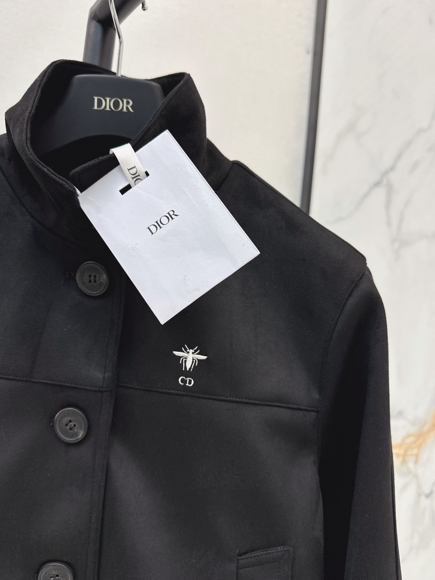 CD 26fw suede fleece zipper jacket