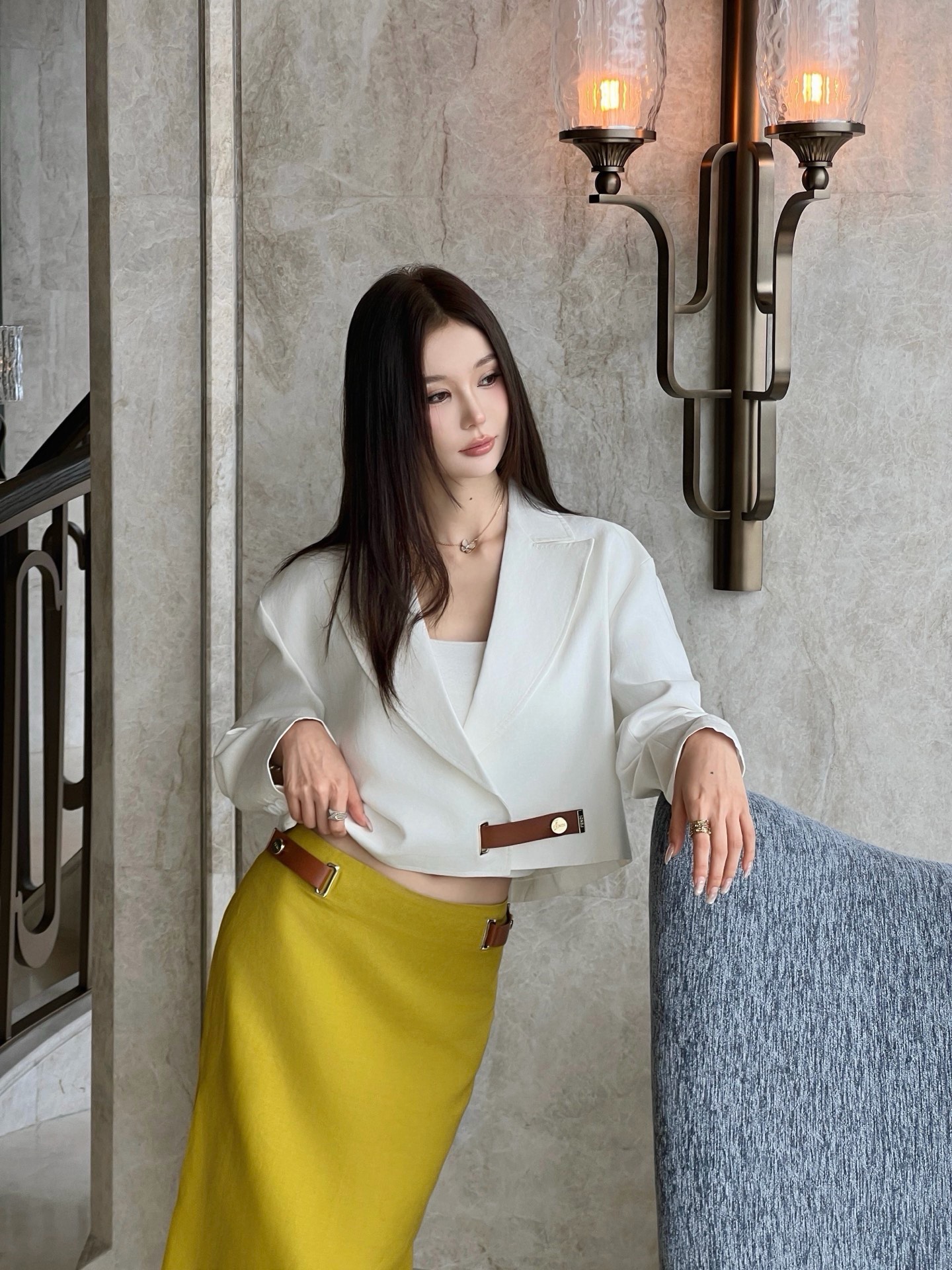 Fen 26fw cropped jacket