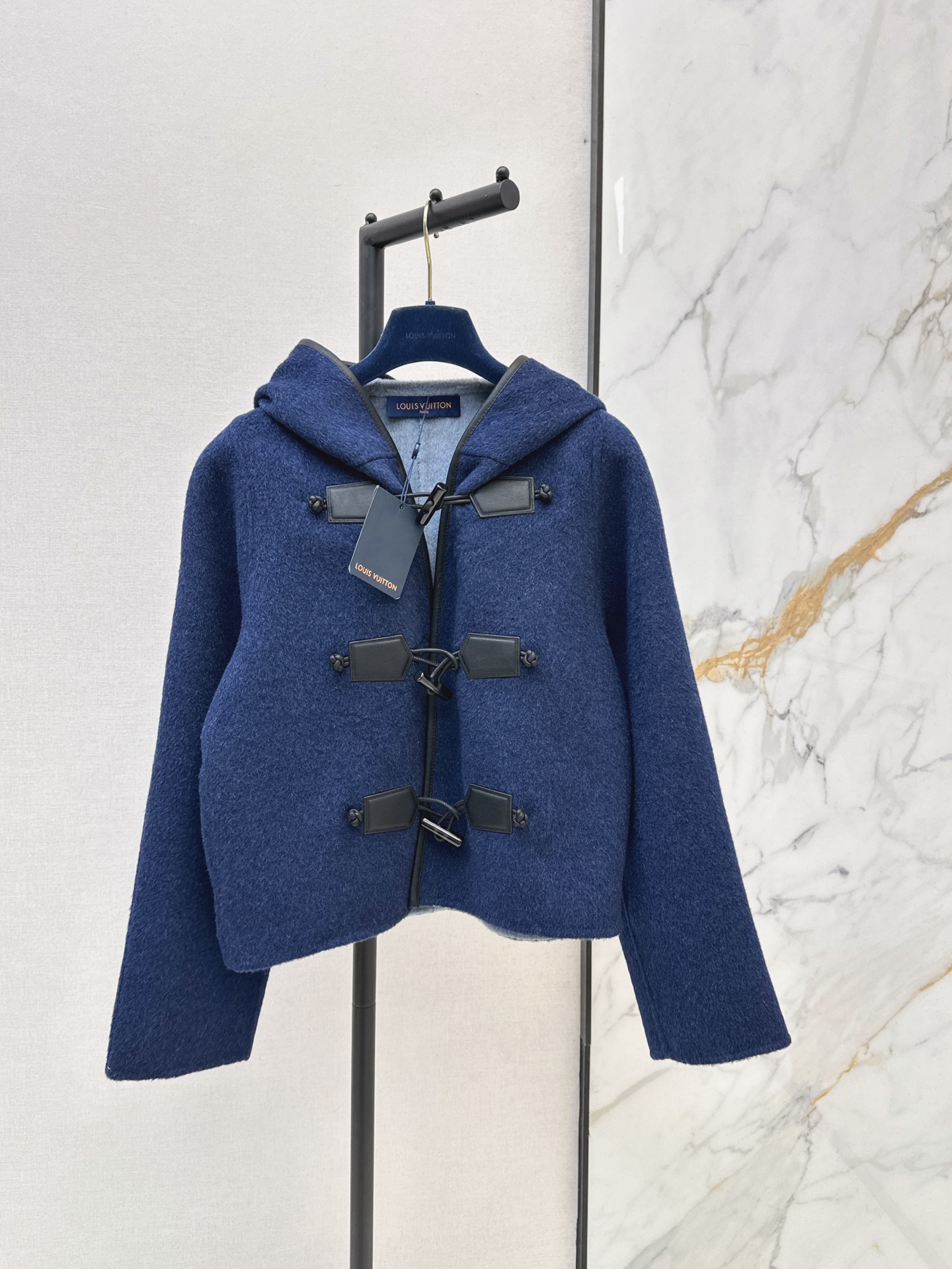 Loui 26fw woolen hooded jacket