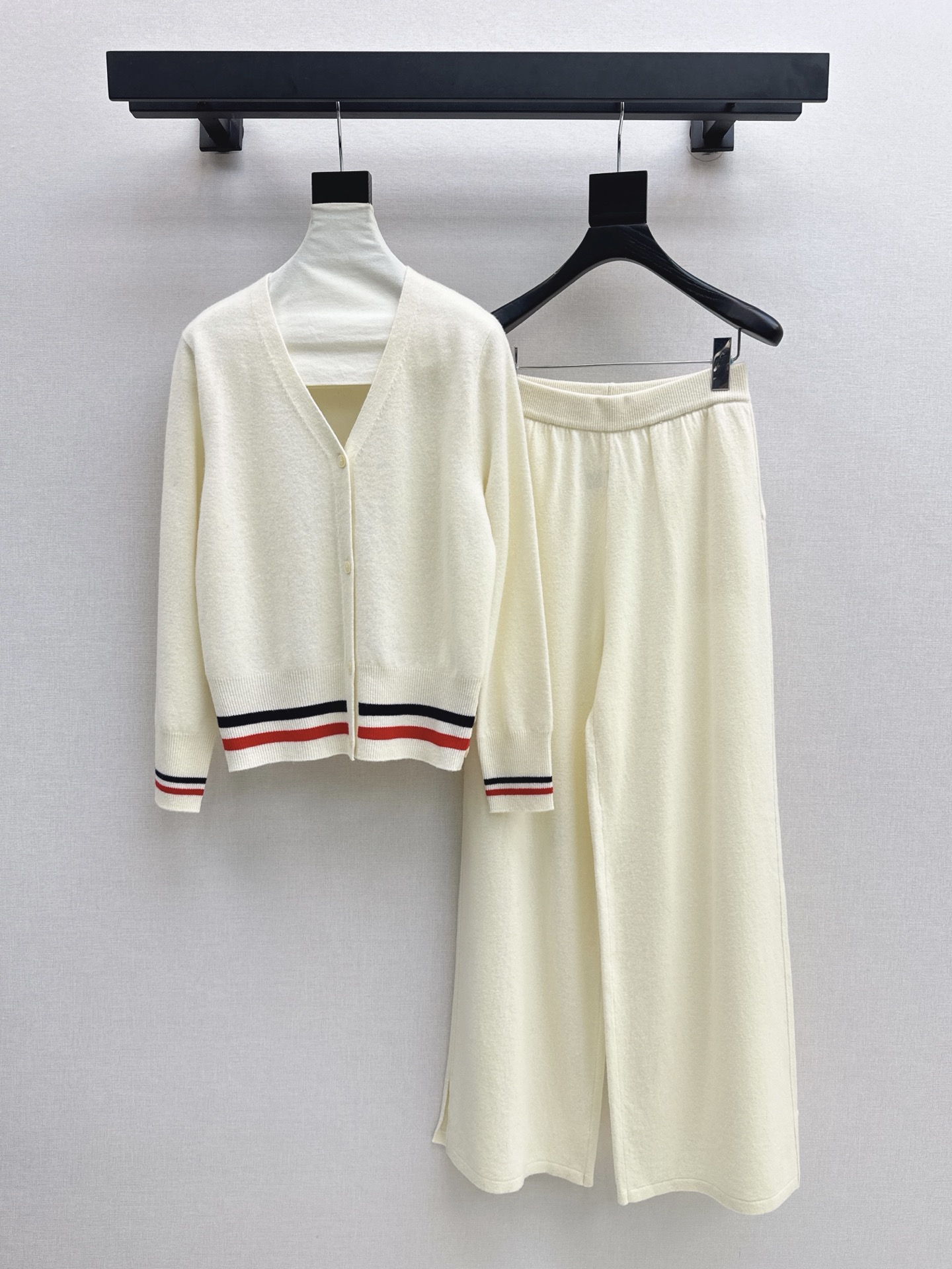 Thom 26fw wool cardigan pant sets