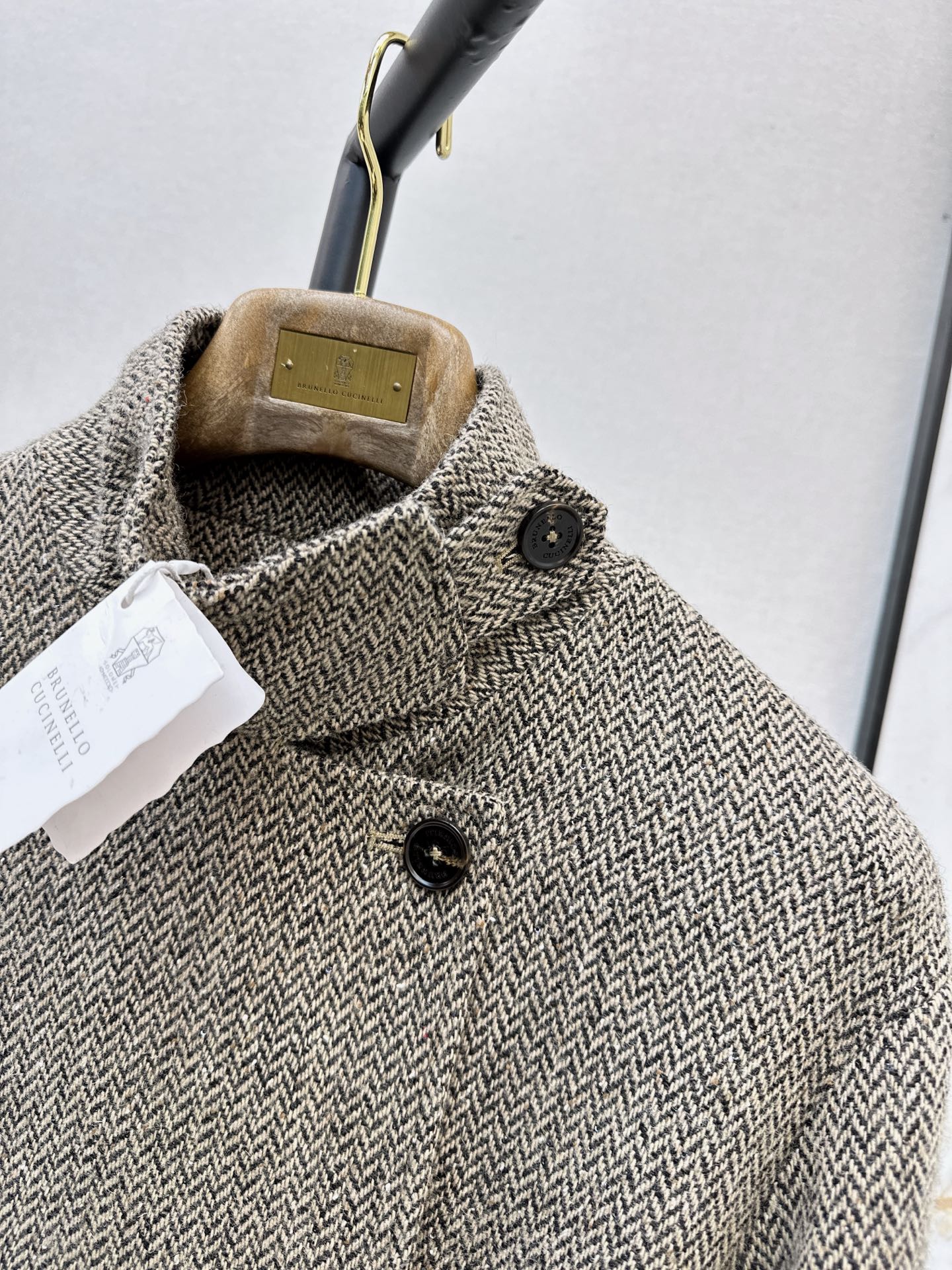 Brun 26fw belted overcoats
