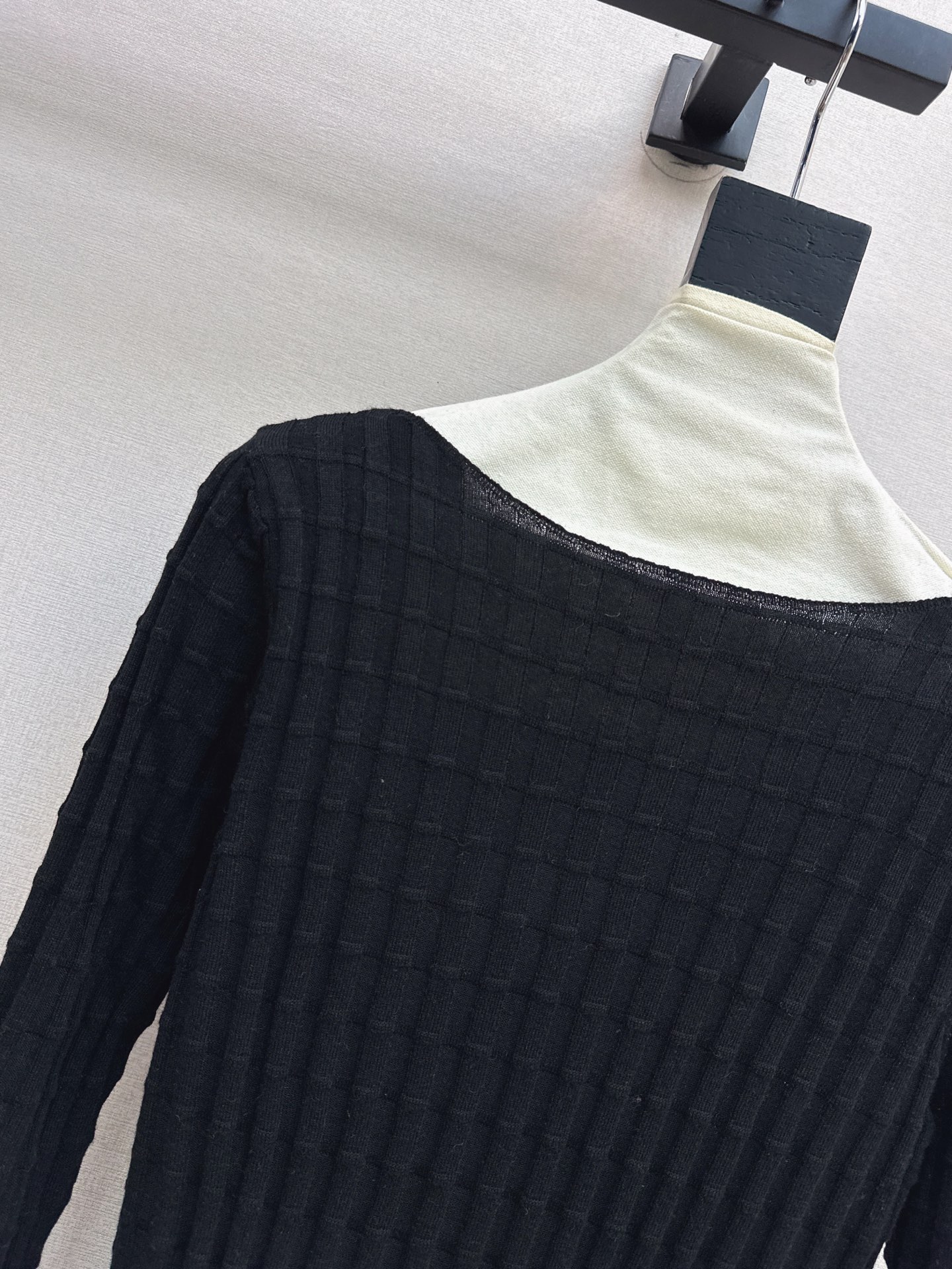 Brun 26fw slim-fit knitwear