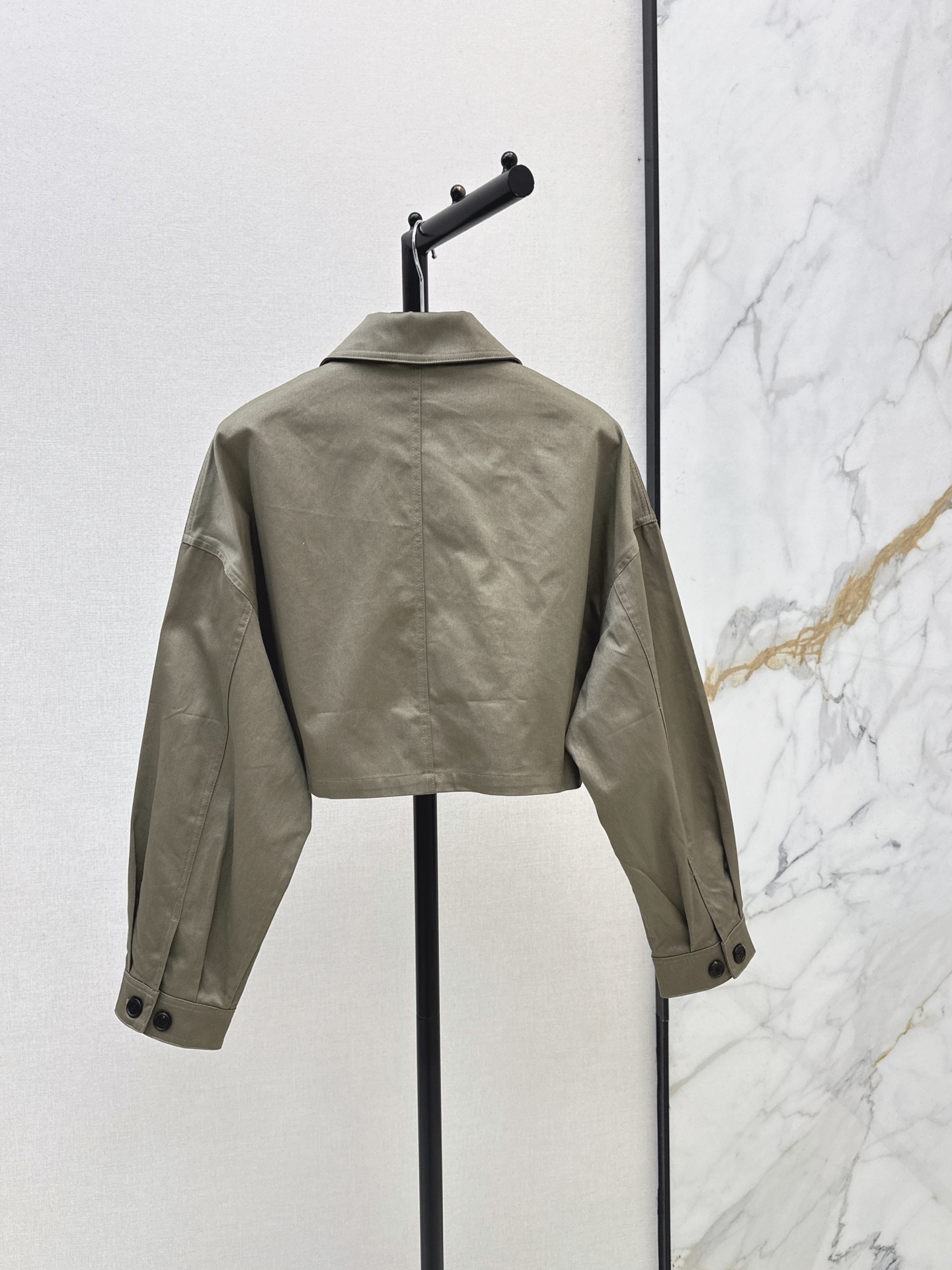 Pra 26fw cropped cargo jacket
