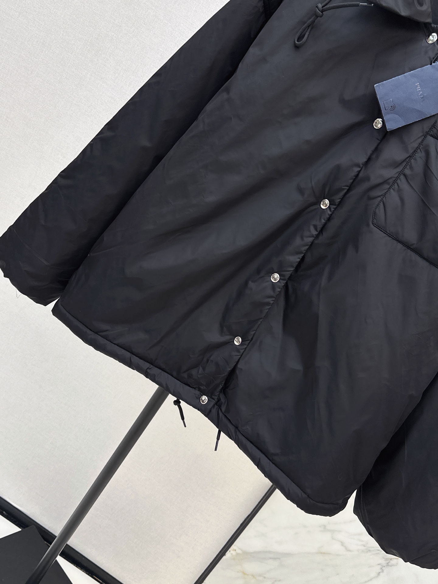 Pra 26fw hooded padded jacket