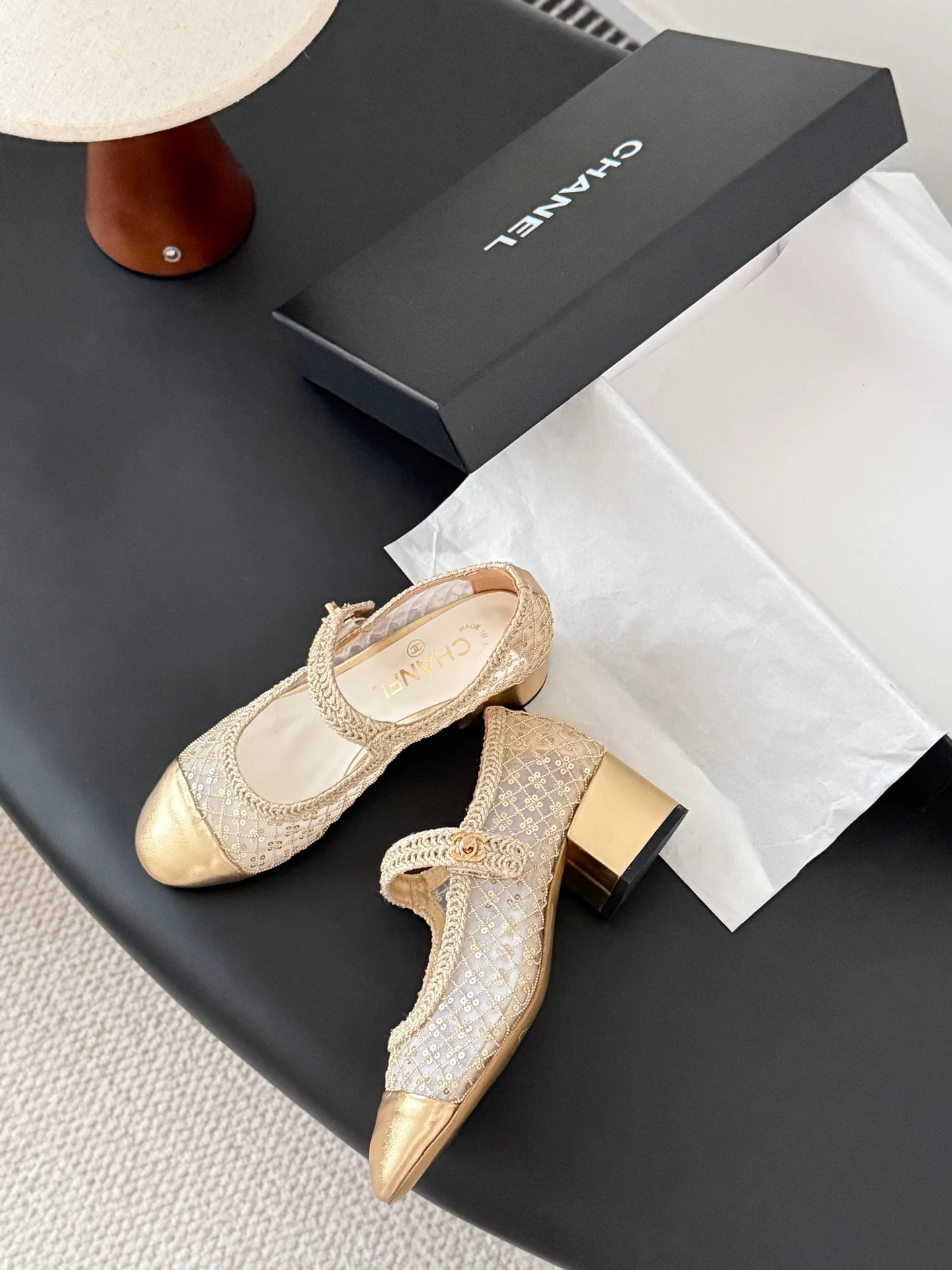 Chan 25fw mary jane flats