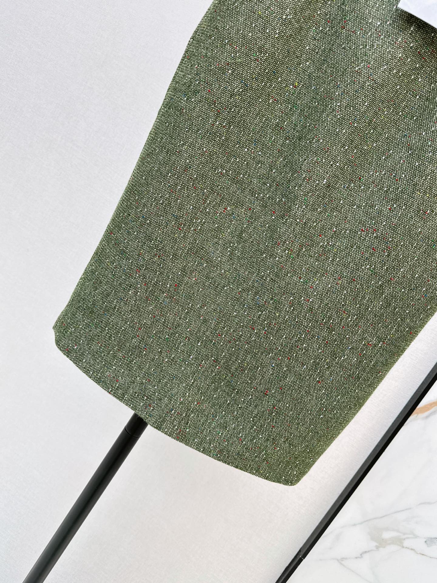 CD 26fw flecked tweed skirt