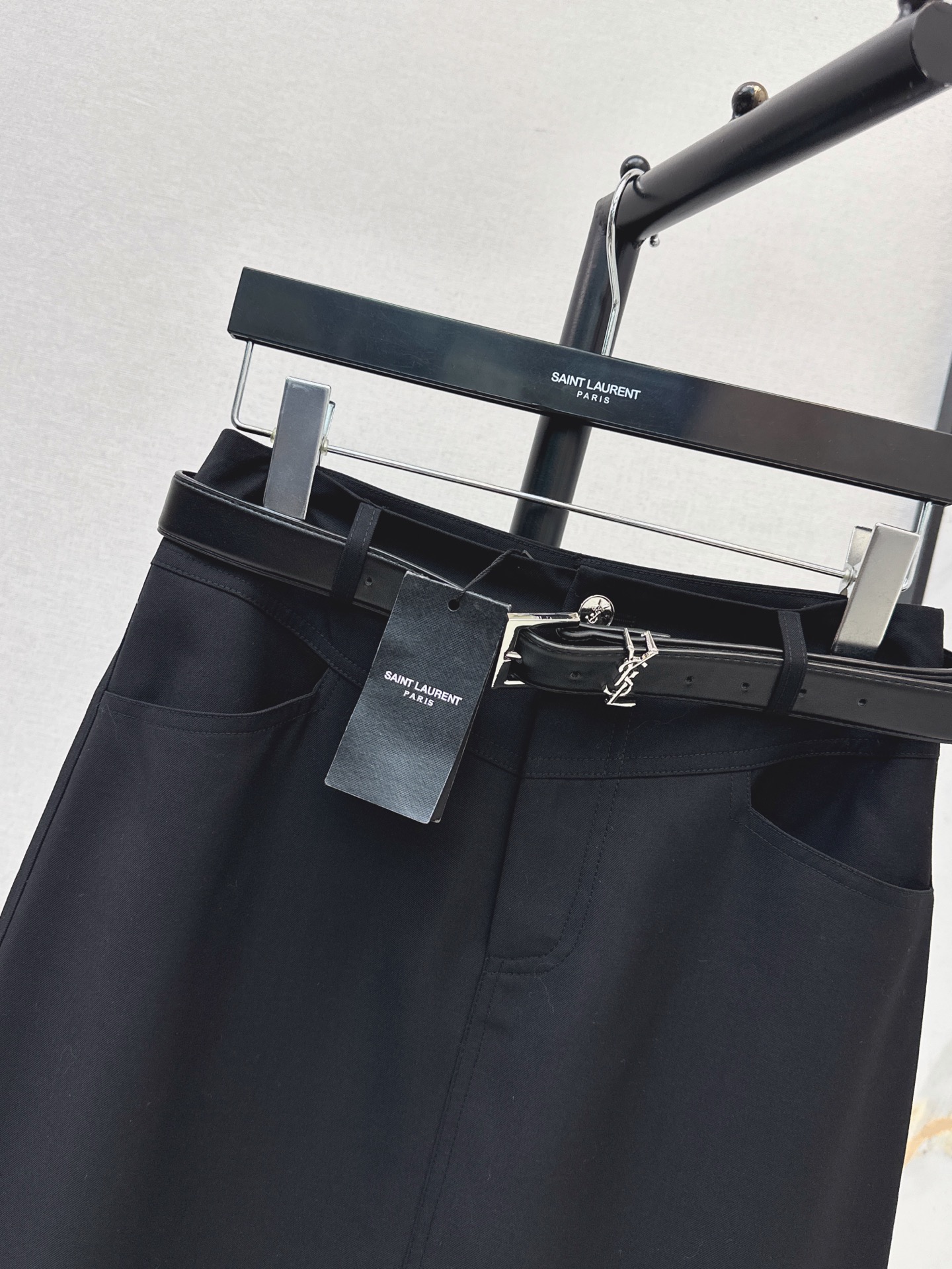 Sain 26fw belted skirt