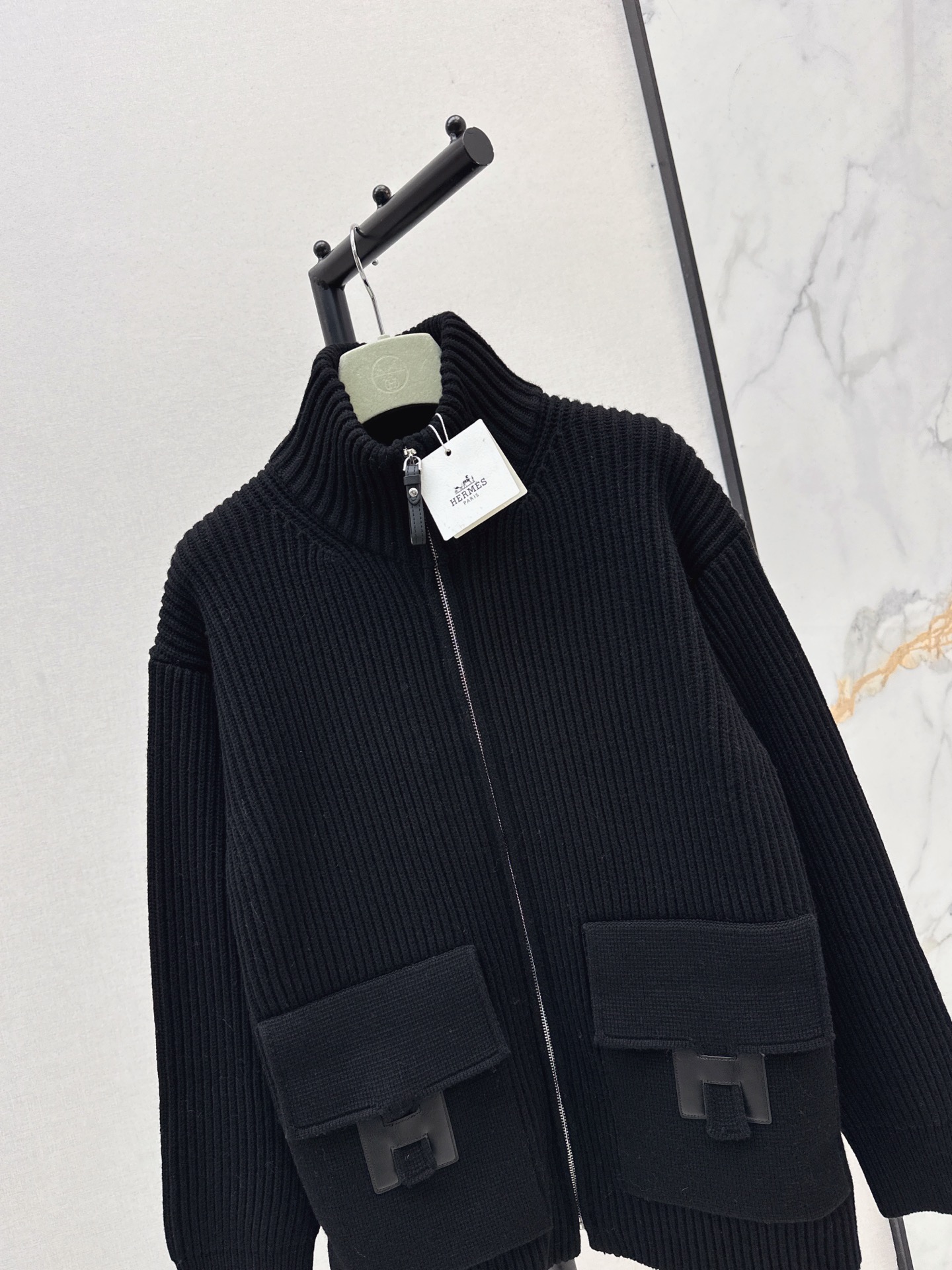 Her 26fw wool knit jacket