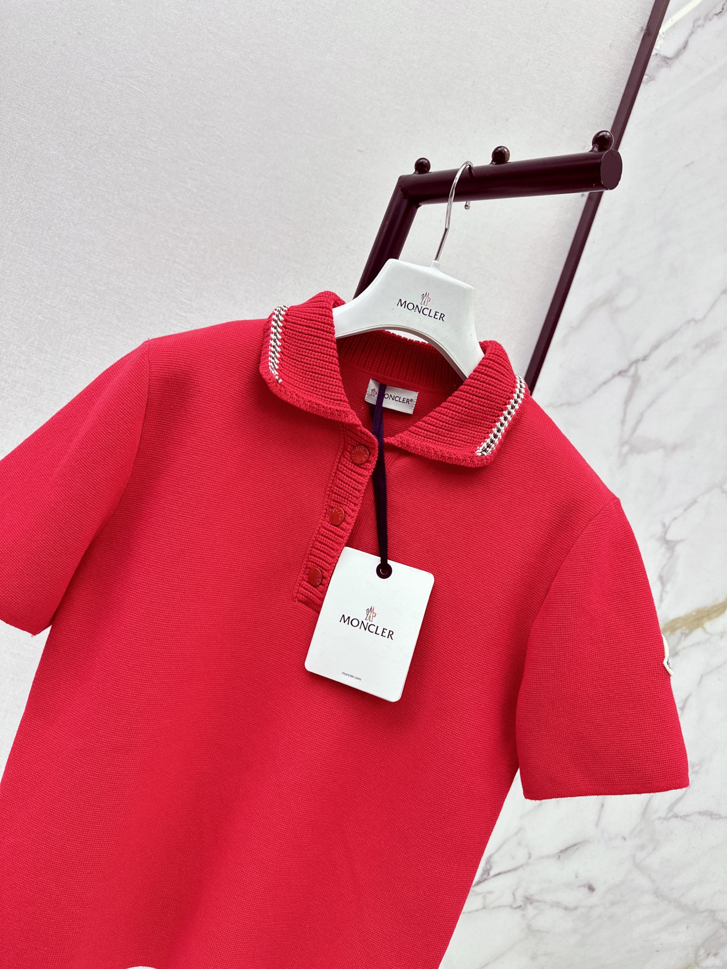 Monc 26fw knit polo