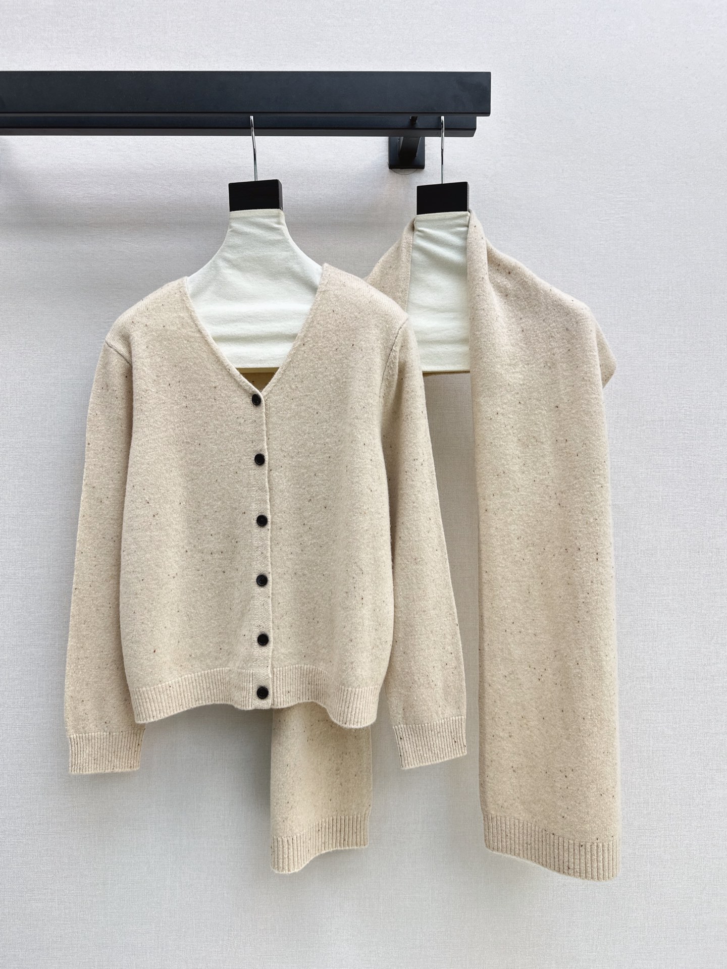 Row 26fw knit shawls cardigan sets