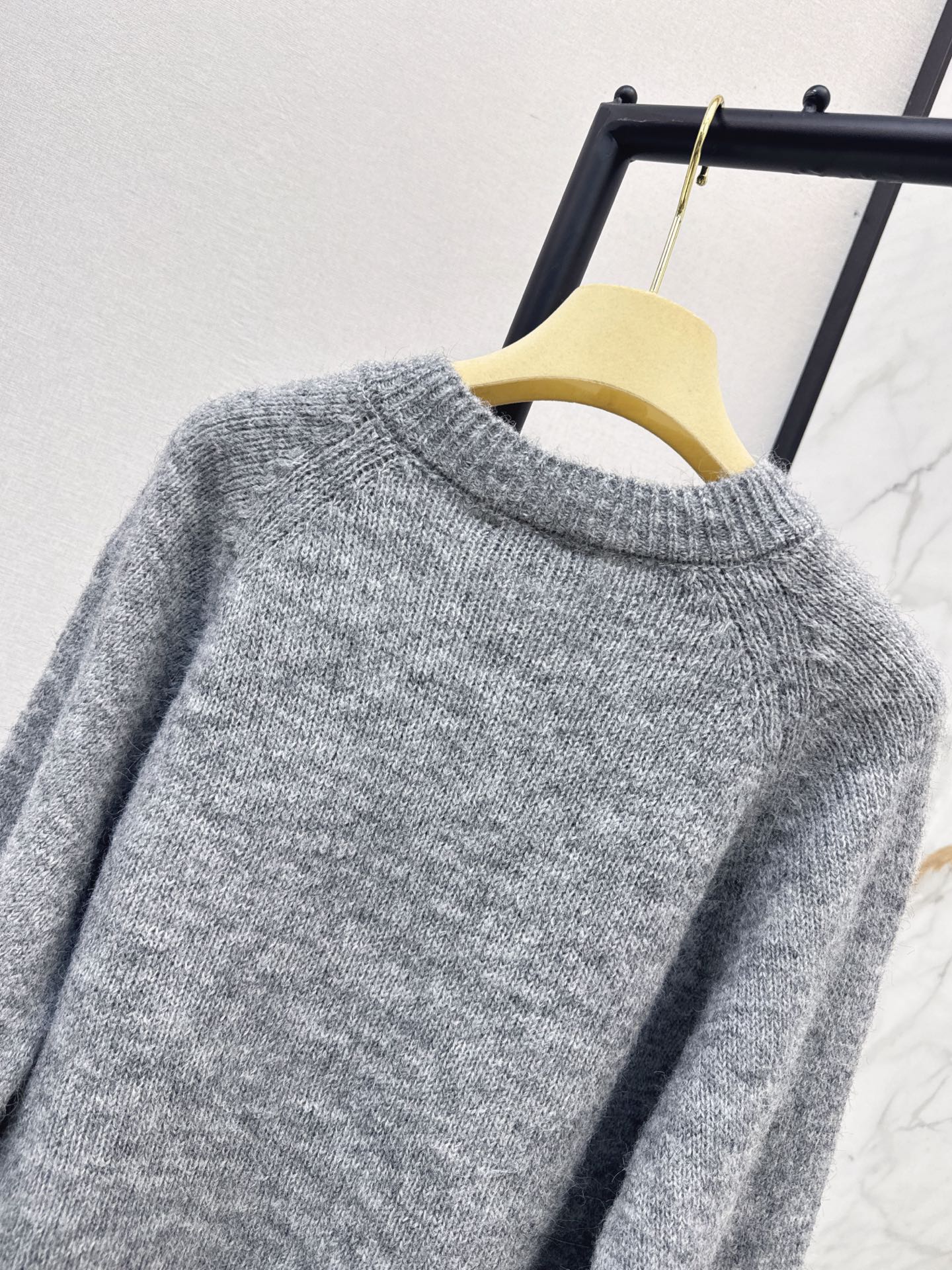 Miu 26fw jacquard knit cardigan