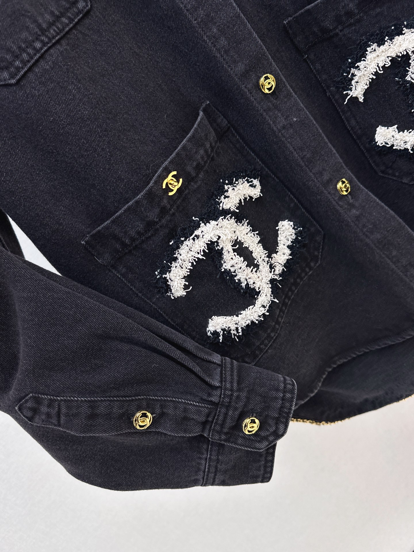 Chan 26fw denim shirt jacket