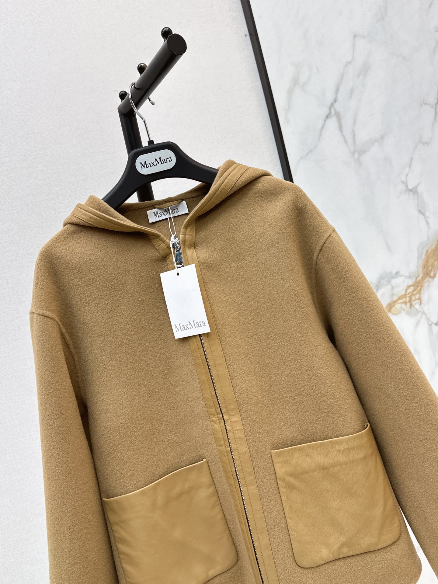 Max 26fw Hooded Wool Jacket