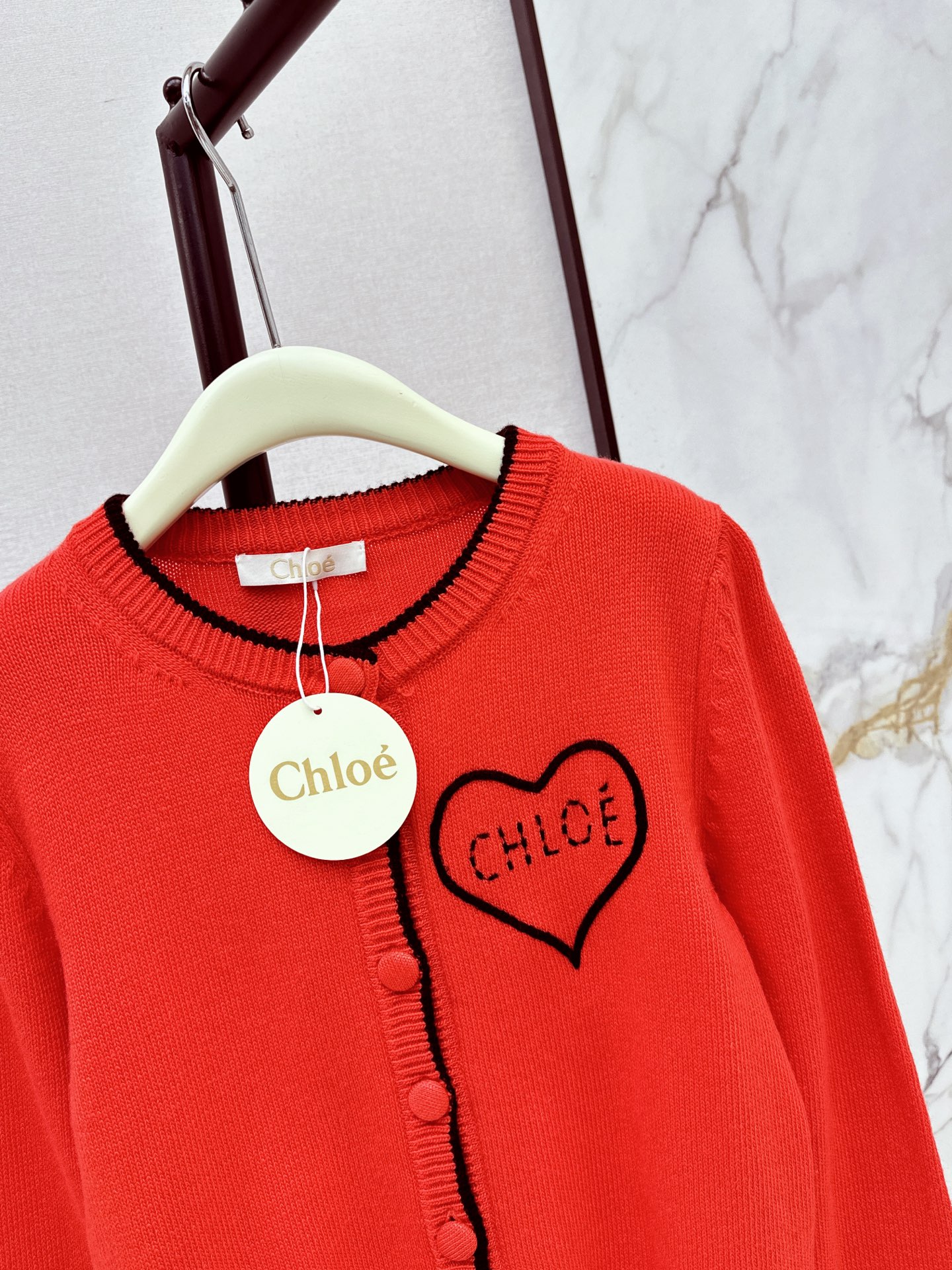 Chol 26fw knit cardigan