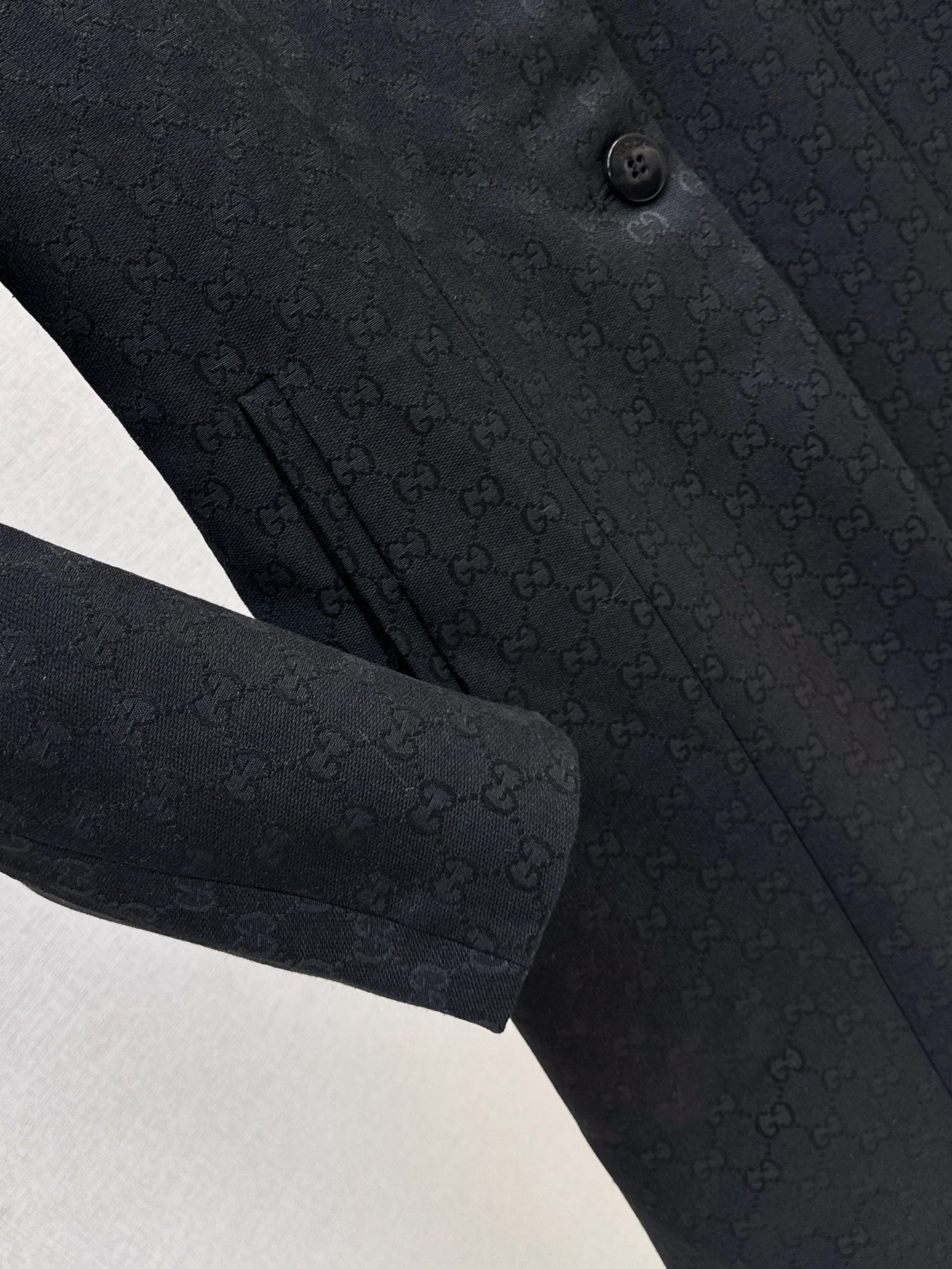Guc 26fw long jacquard jacket