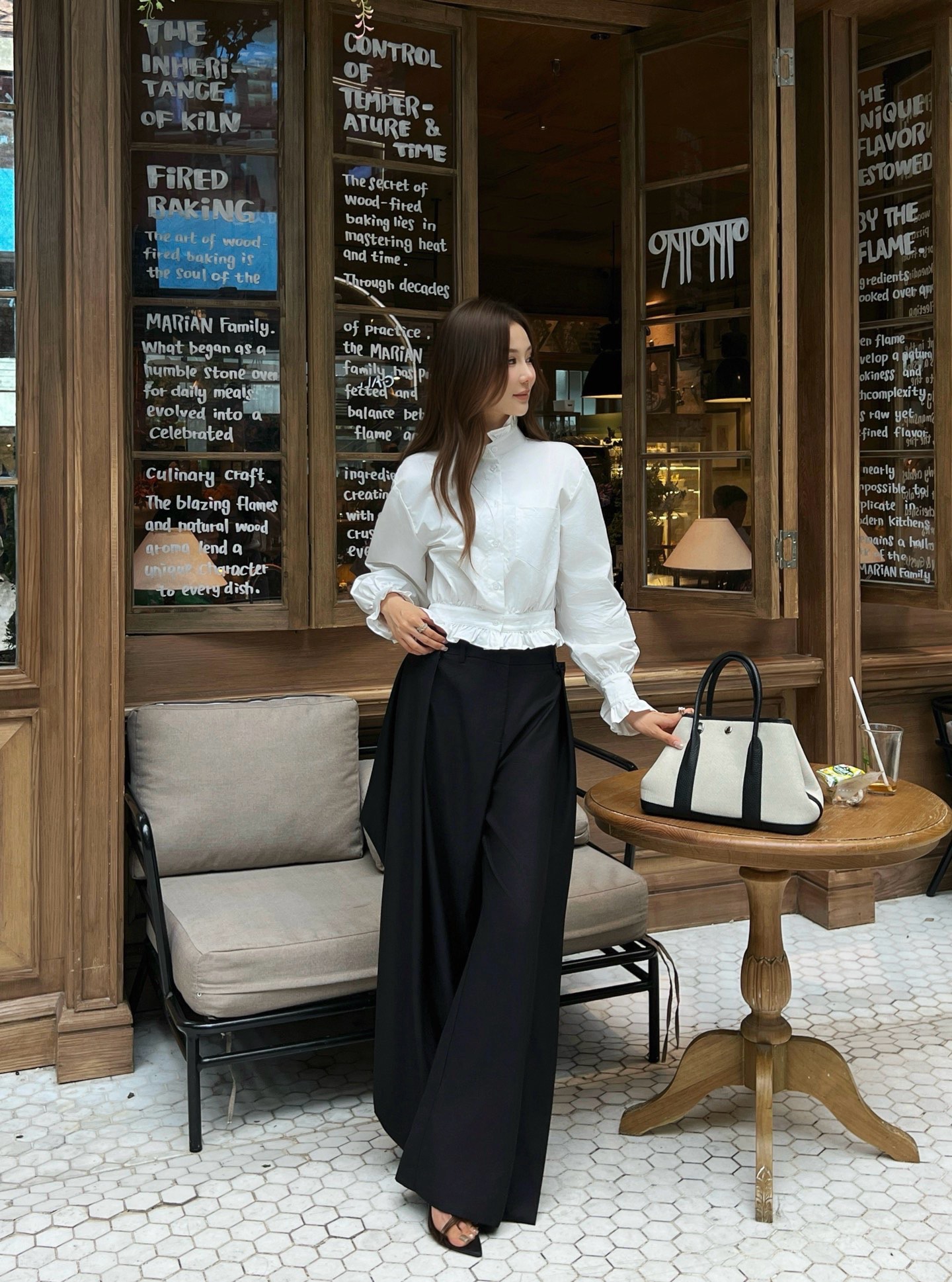 Loe 26fw suit pants