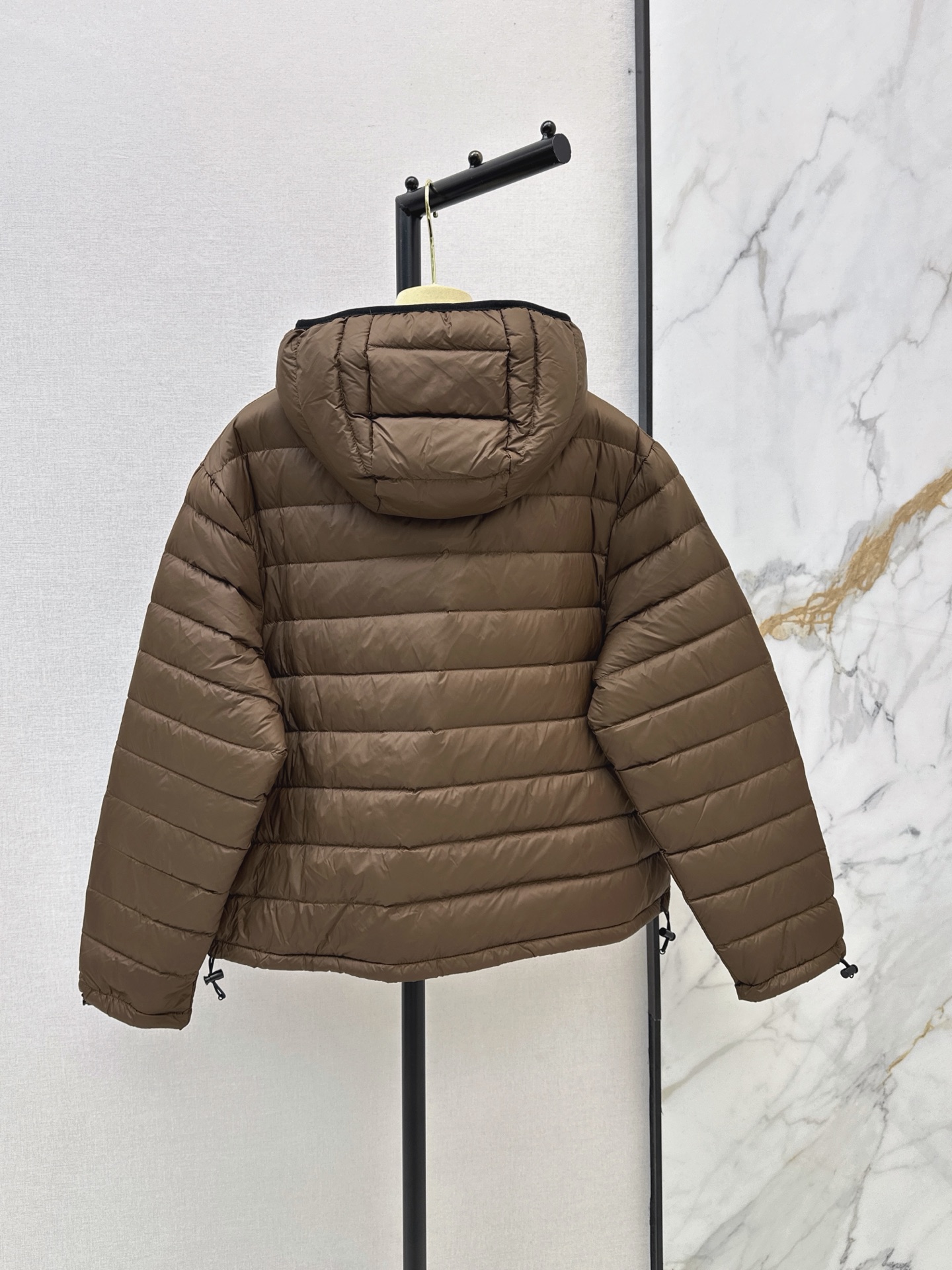 Miu 26fw hooded down jacket