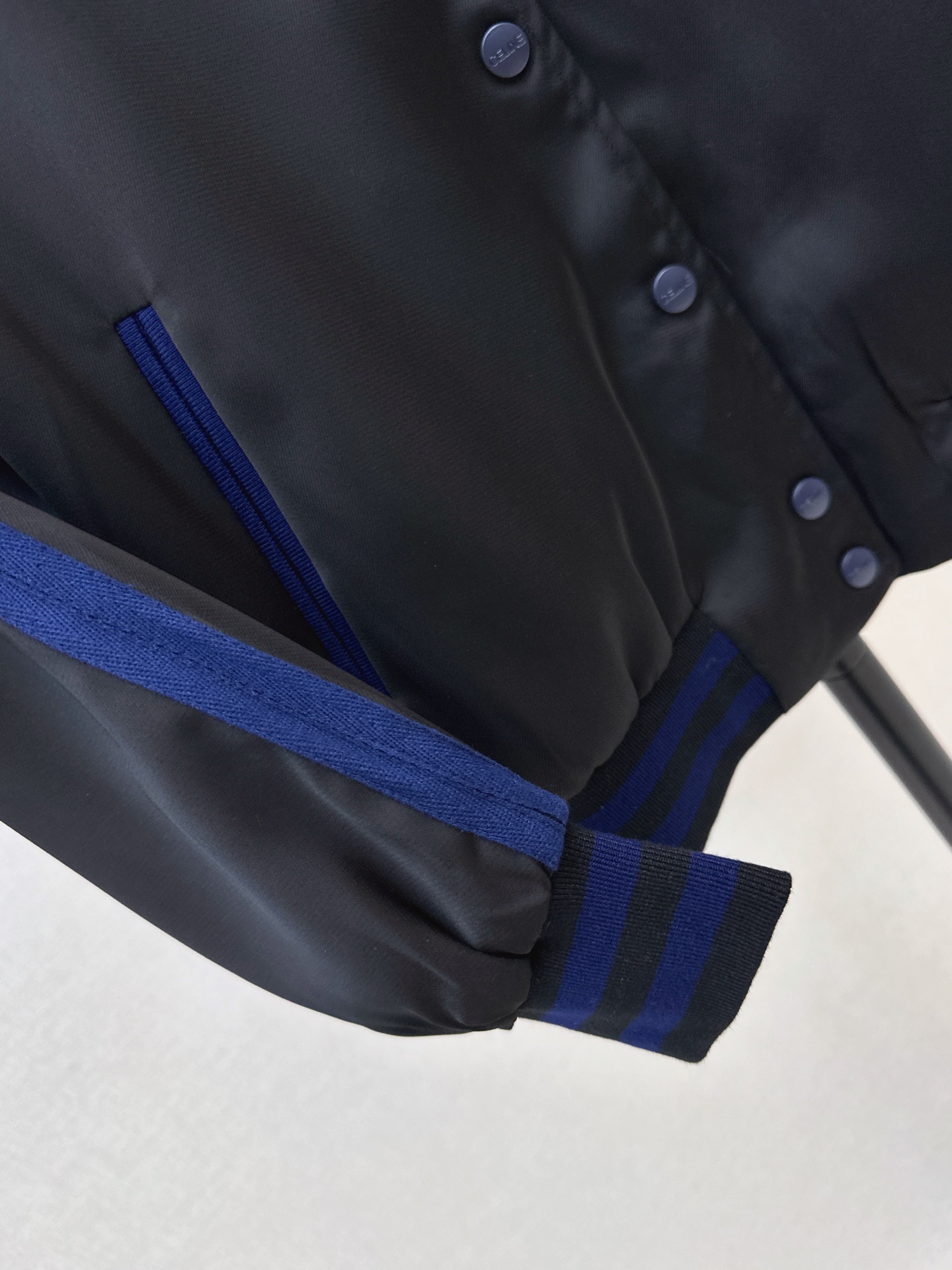 Celi 26fw satin bomber jacket