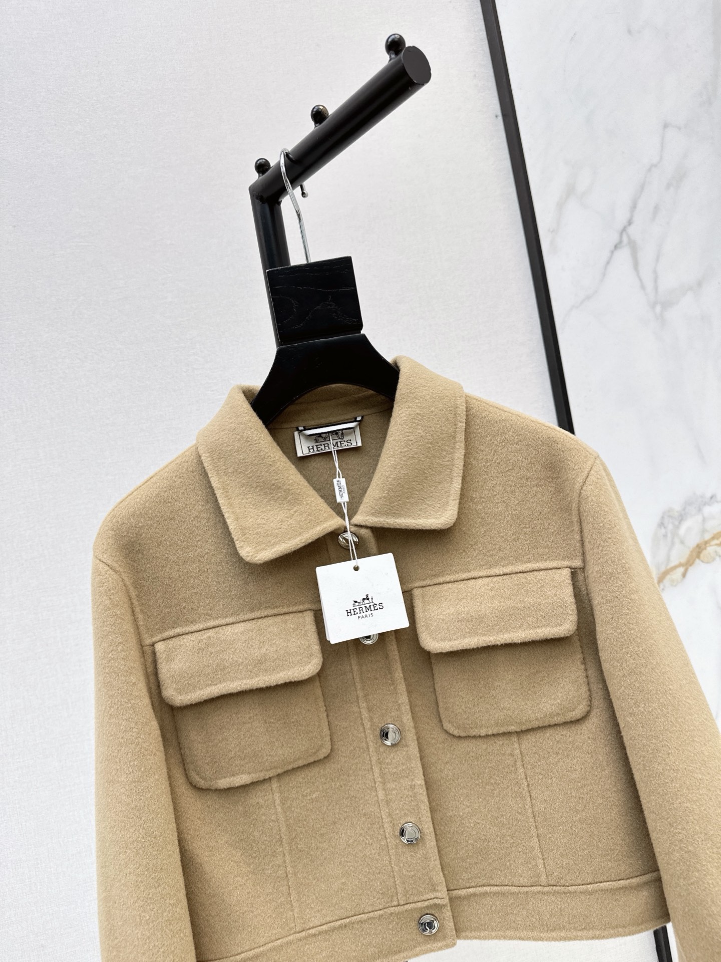 Her 26fw cashmere cropped jacket
