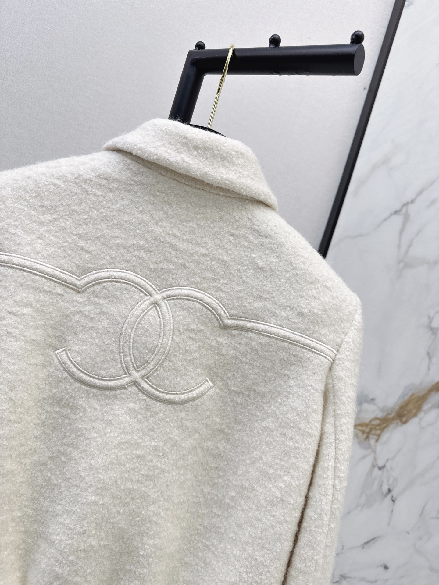 Chan 26fw sherpa fleece jacket