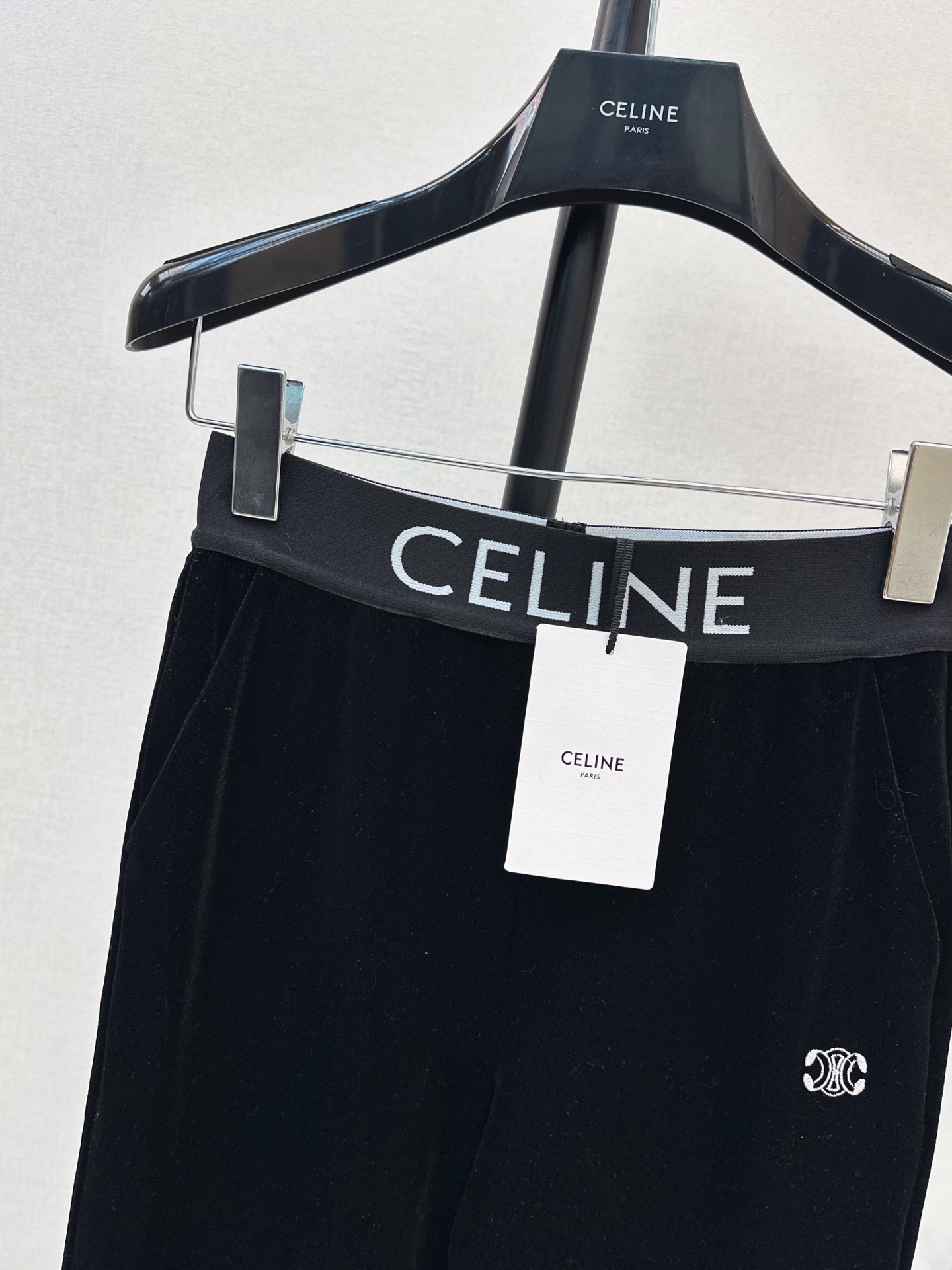 Celi 26fw flared velvet pants