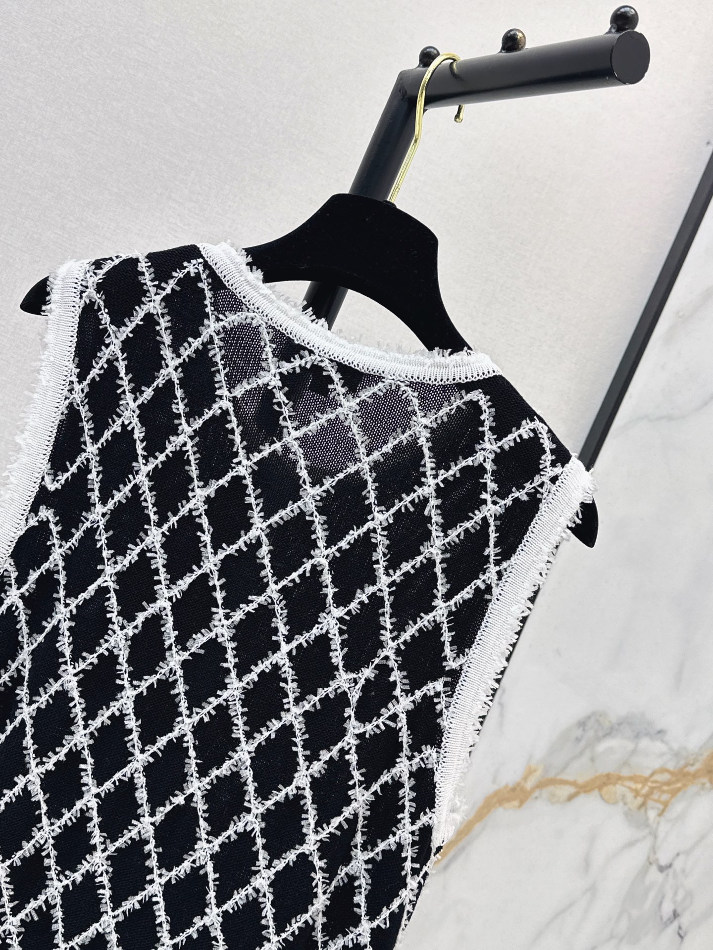 Chan 26fw knit vest jacket
