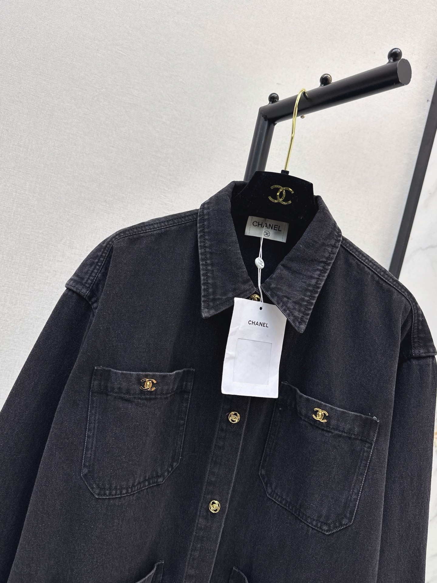 Chan 26fw denim shirt jacket