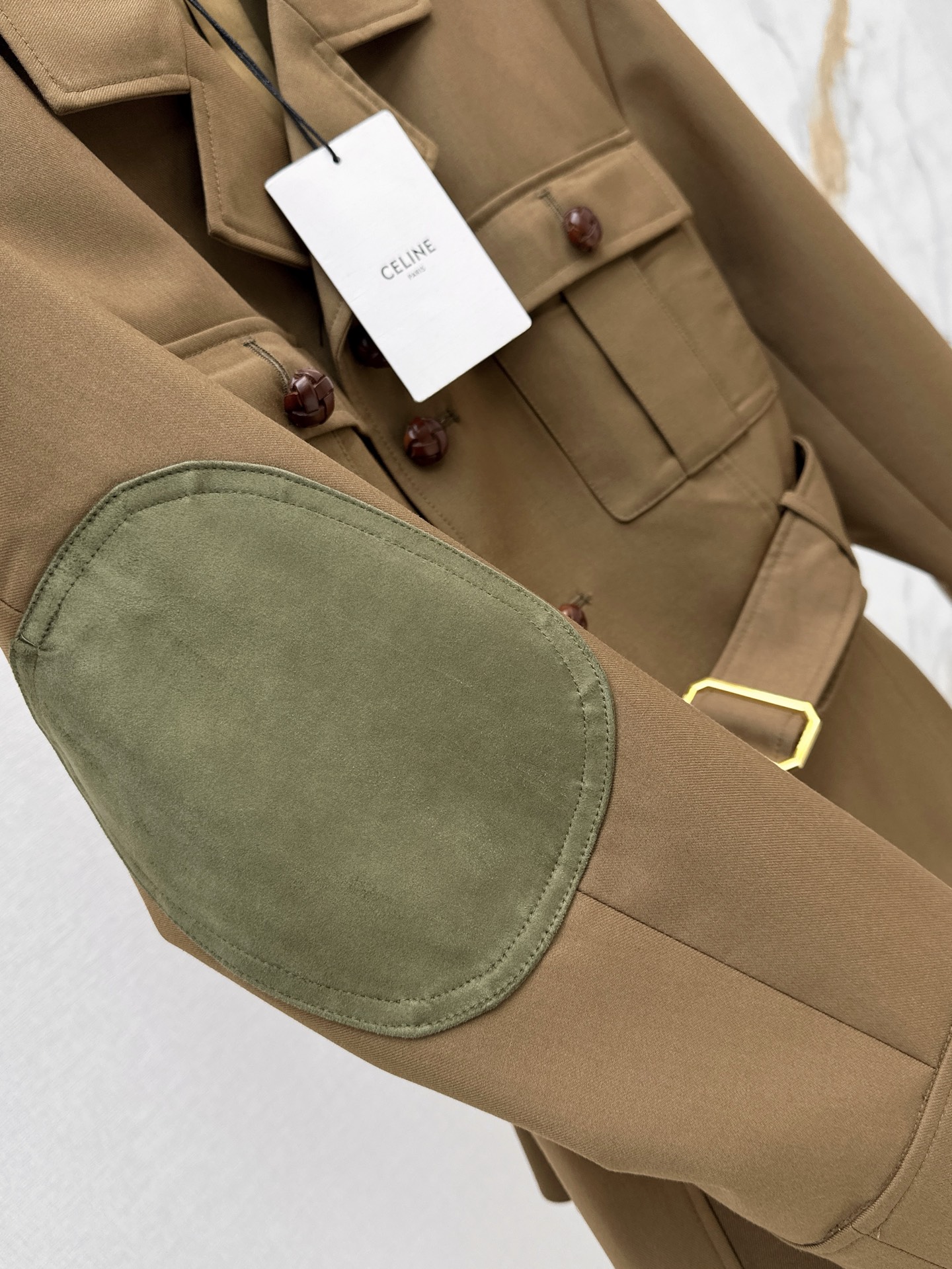 Celi 26fw belted jacket