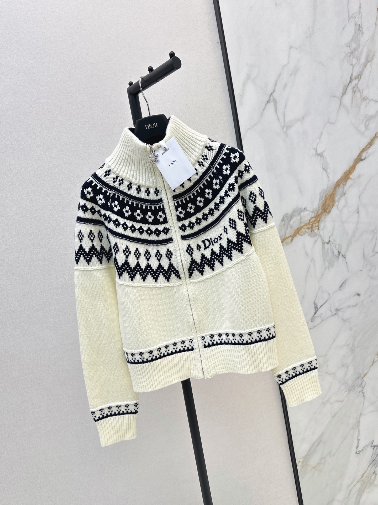 CD 26fw fair isle knit jacket