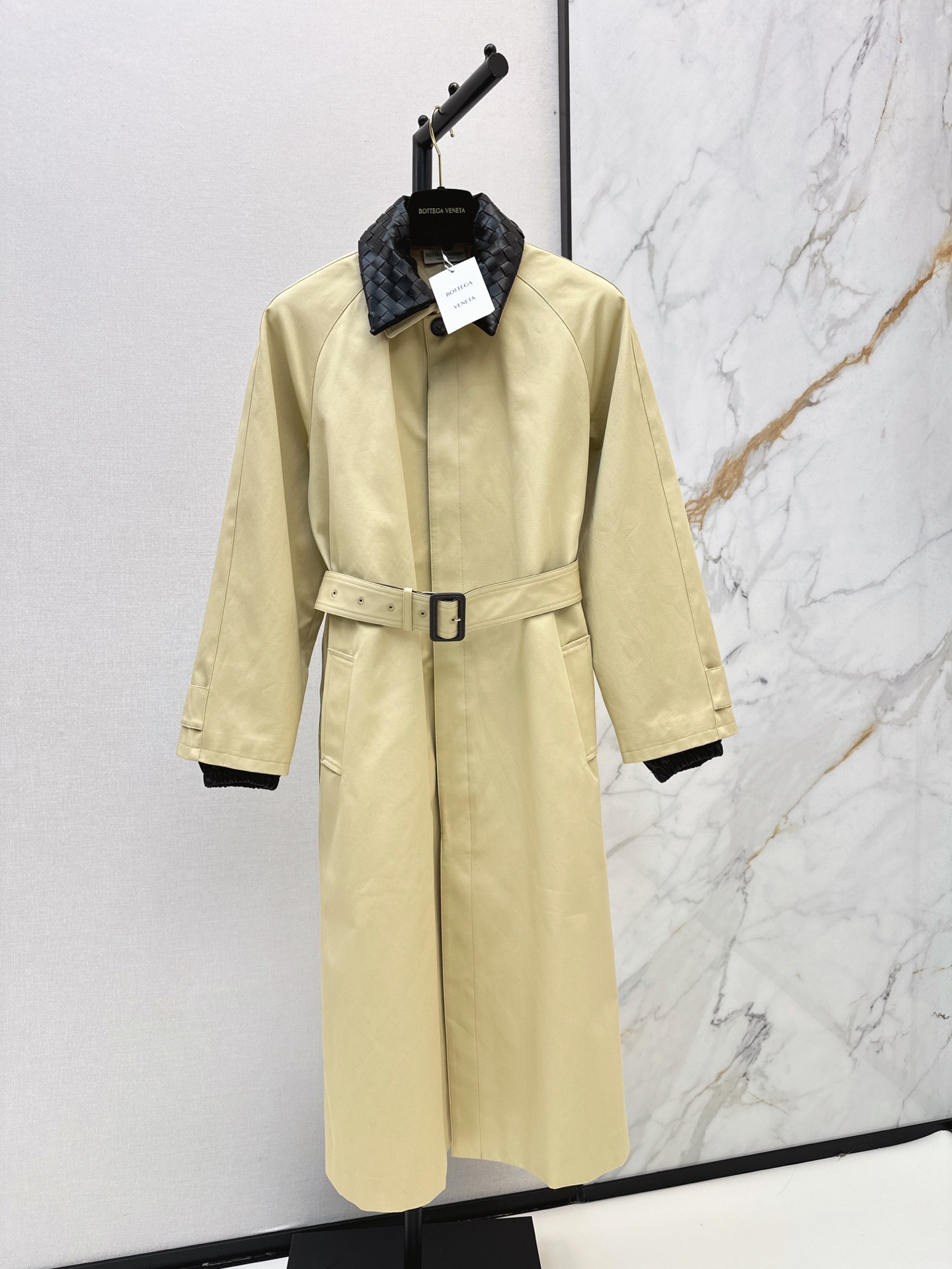 Bott 26fw woven collar trench coats