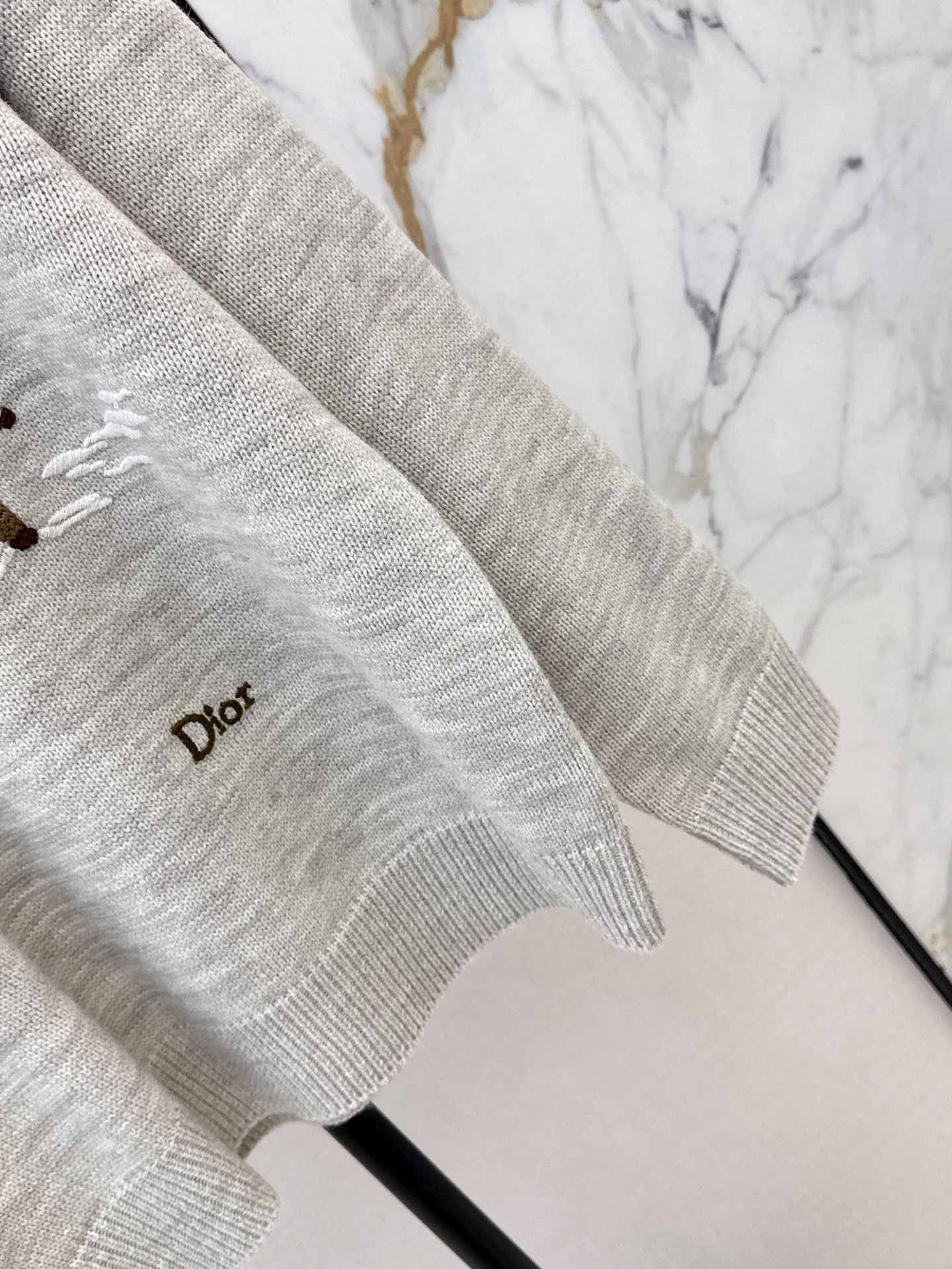 CD 26fw jacquard knit sweater