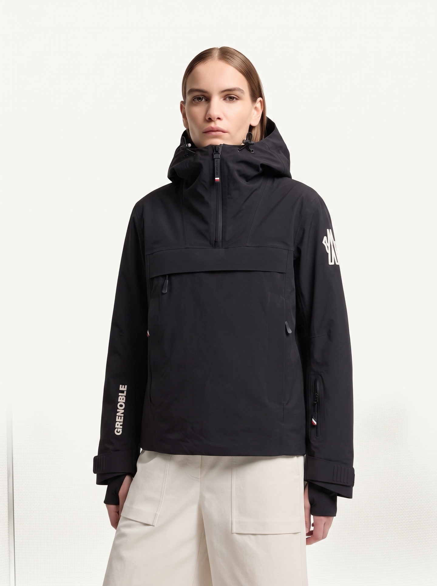 Monc 26fw hoode ski down jacket