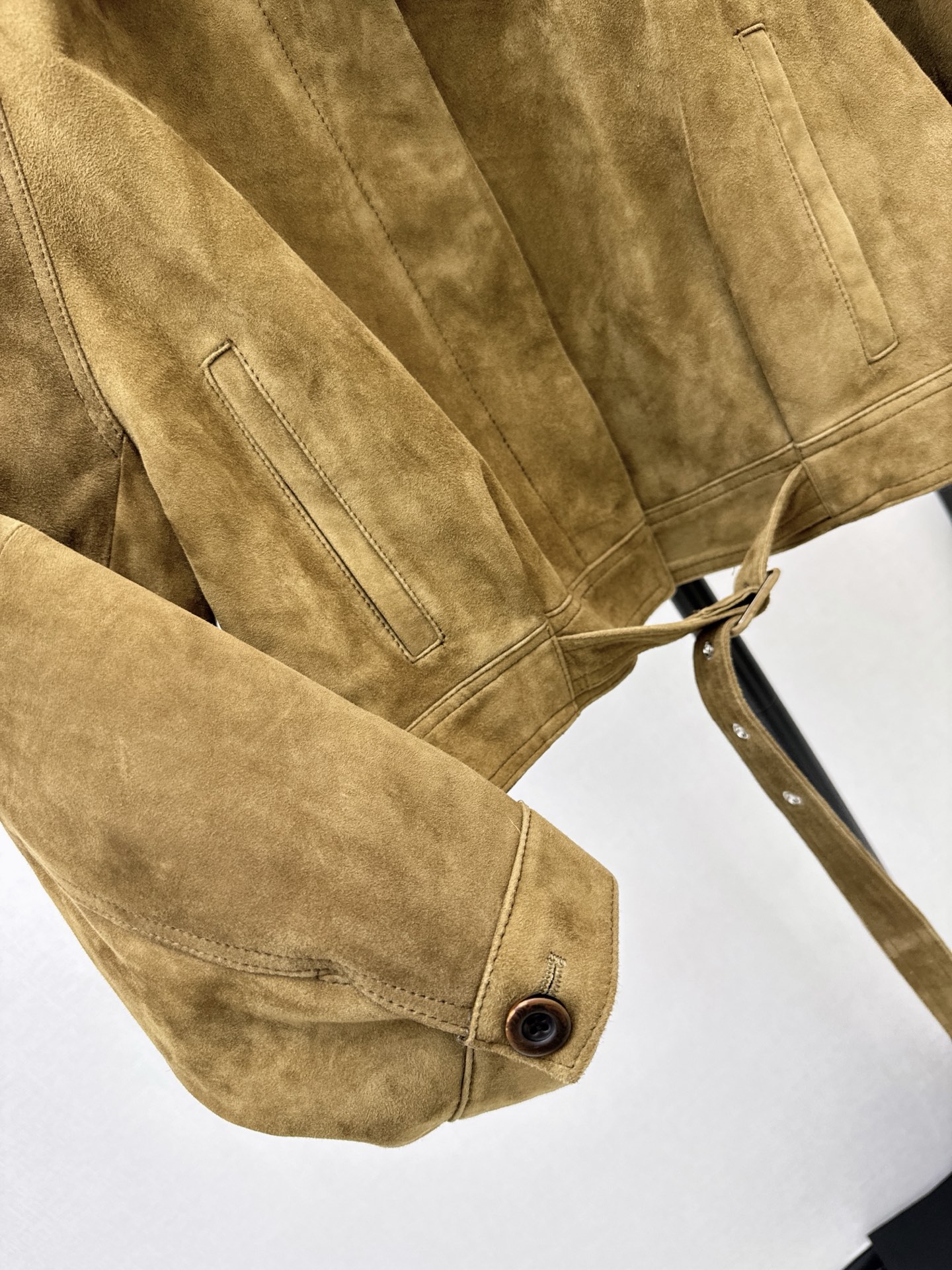Bott 26fw suede leather jacket