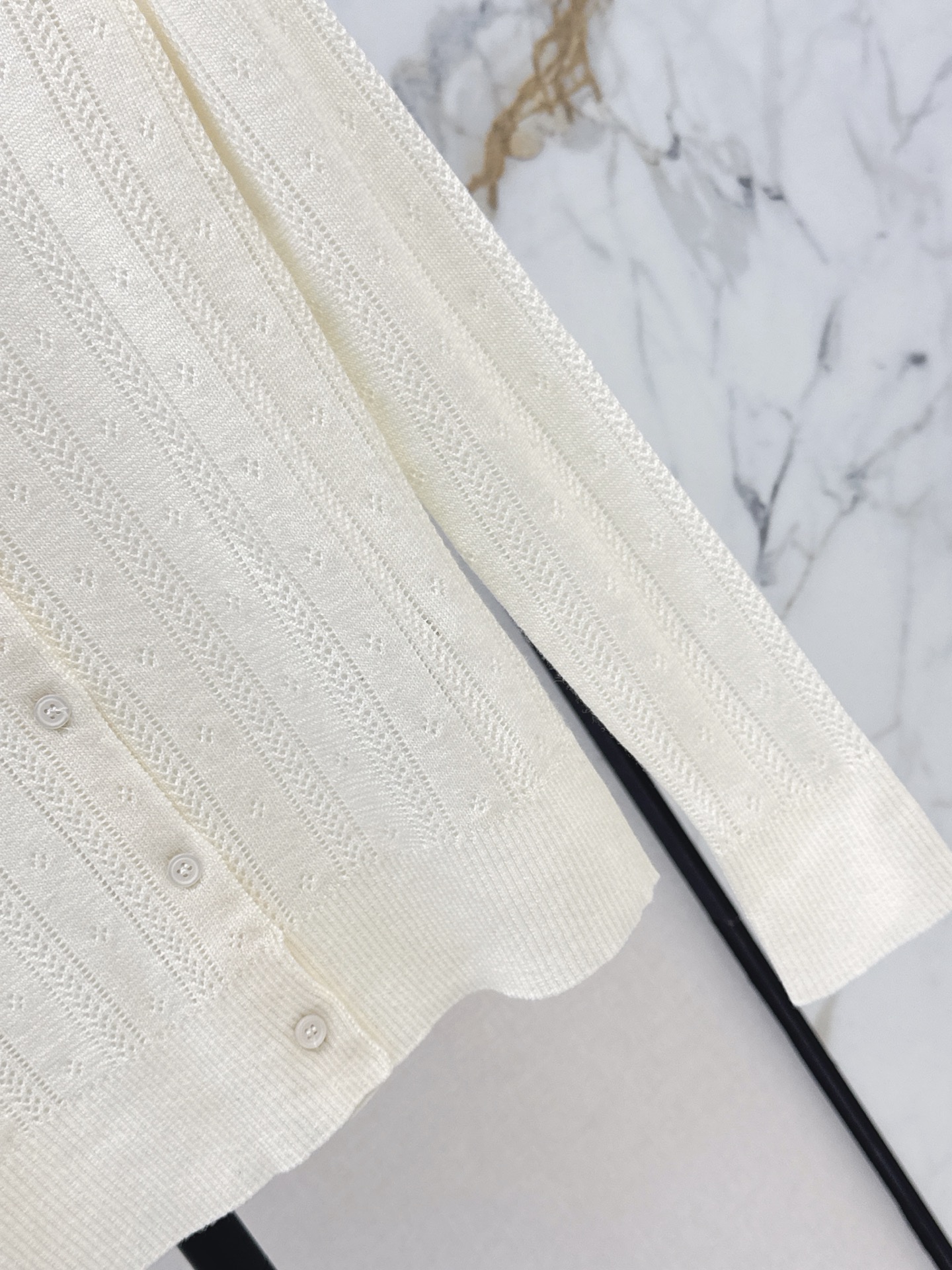 Miu 26fw wool knit cardigan